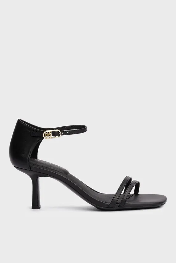Босоножки KITTEN HEEL SANDAL LEATHER Tommy Hilfiger