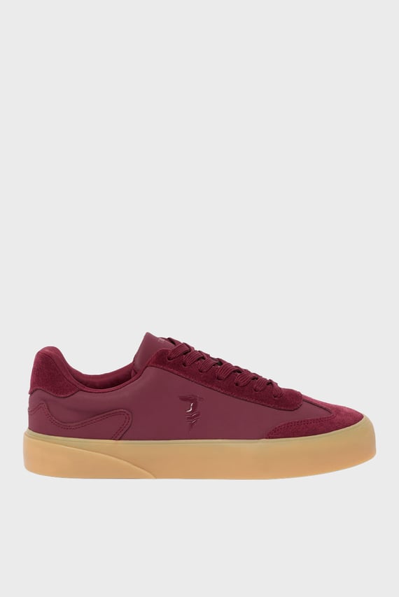 Кеды WNS04L73 VULCANIZED SNEAKER - LEATHER+SUEDE Trussardi