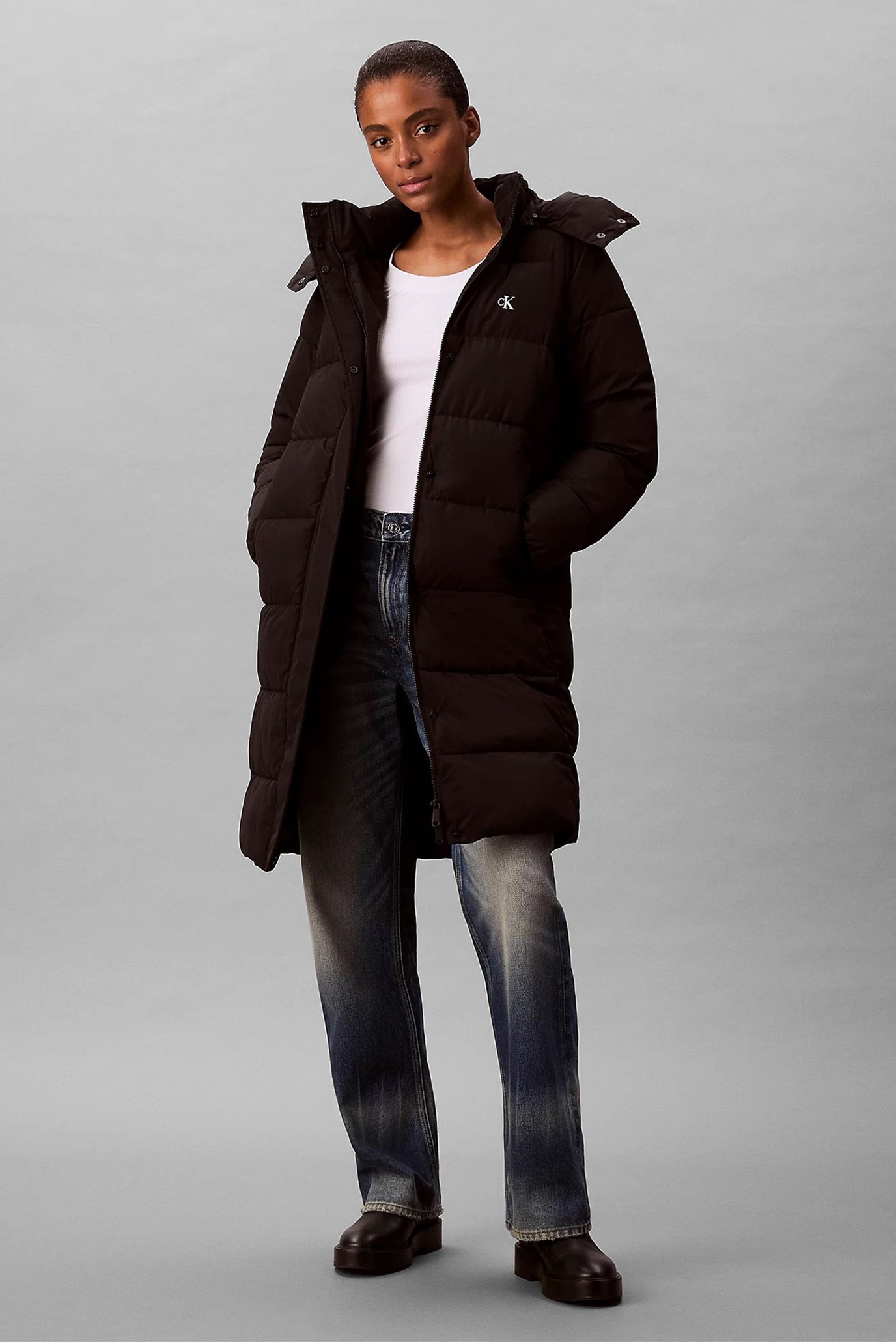 Куртка зимняя MONOLOGO NON-DOWN LONG PUFFER 1