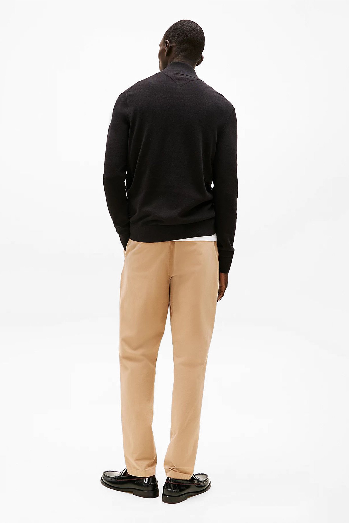 Свитер ESSENTIAL COTTON ZIP MOCK 3