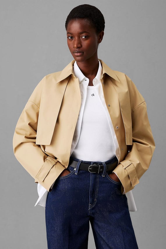 Куртка демисезонная COTTON TWILL TRENCH JACKET