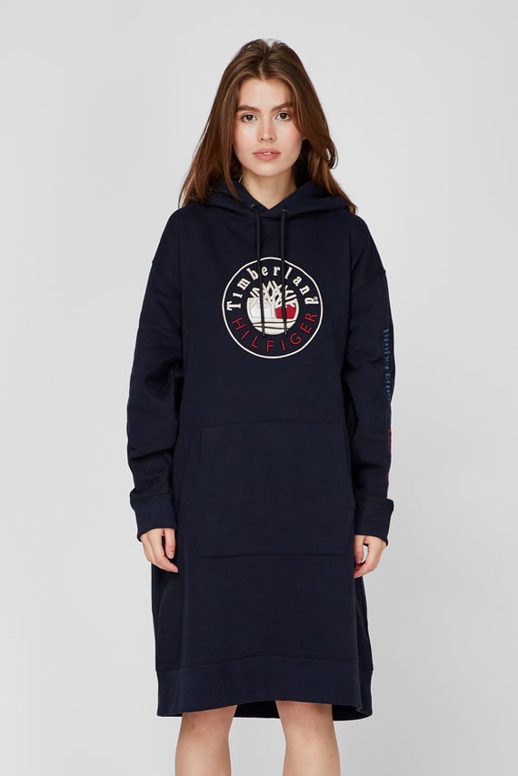 Женское синее платье Tommy Hilfiger x Timberland