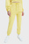 Женские желтые спортивные брюки GARMENT DYED