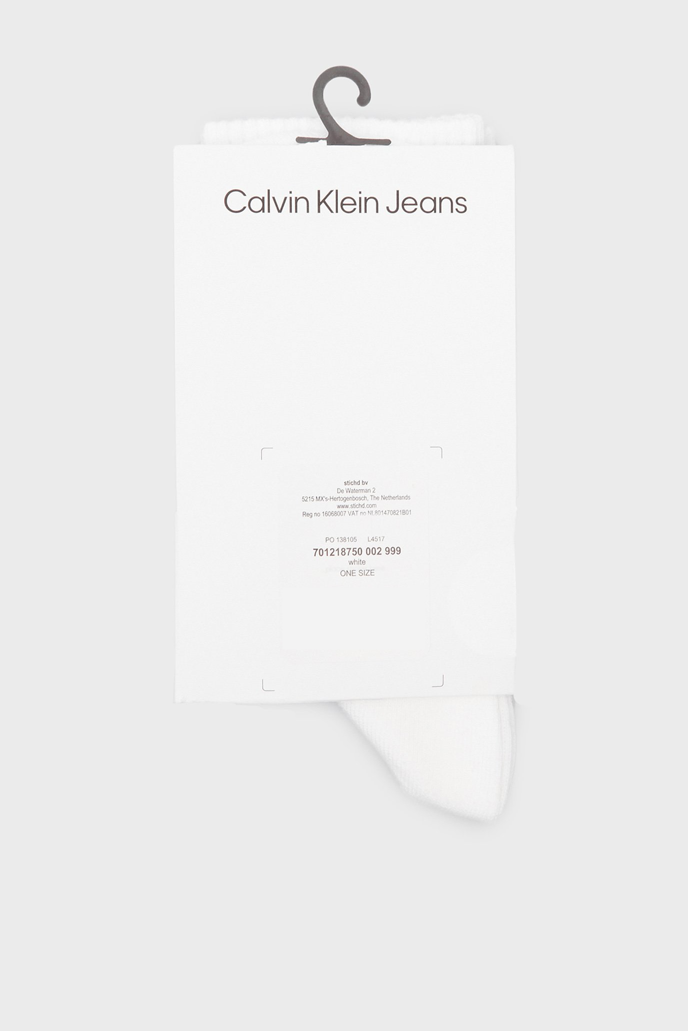 Носки CKJ WOMEN SOCK 1P RIB 4