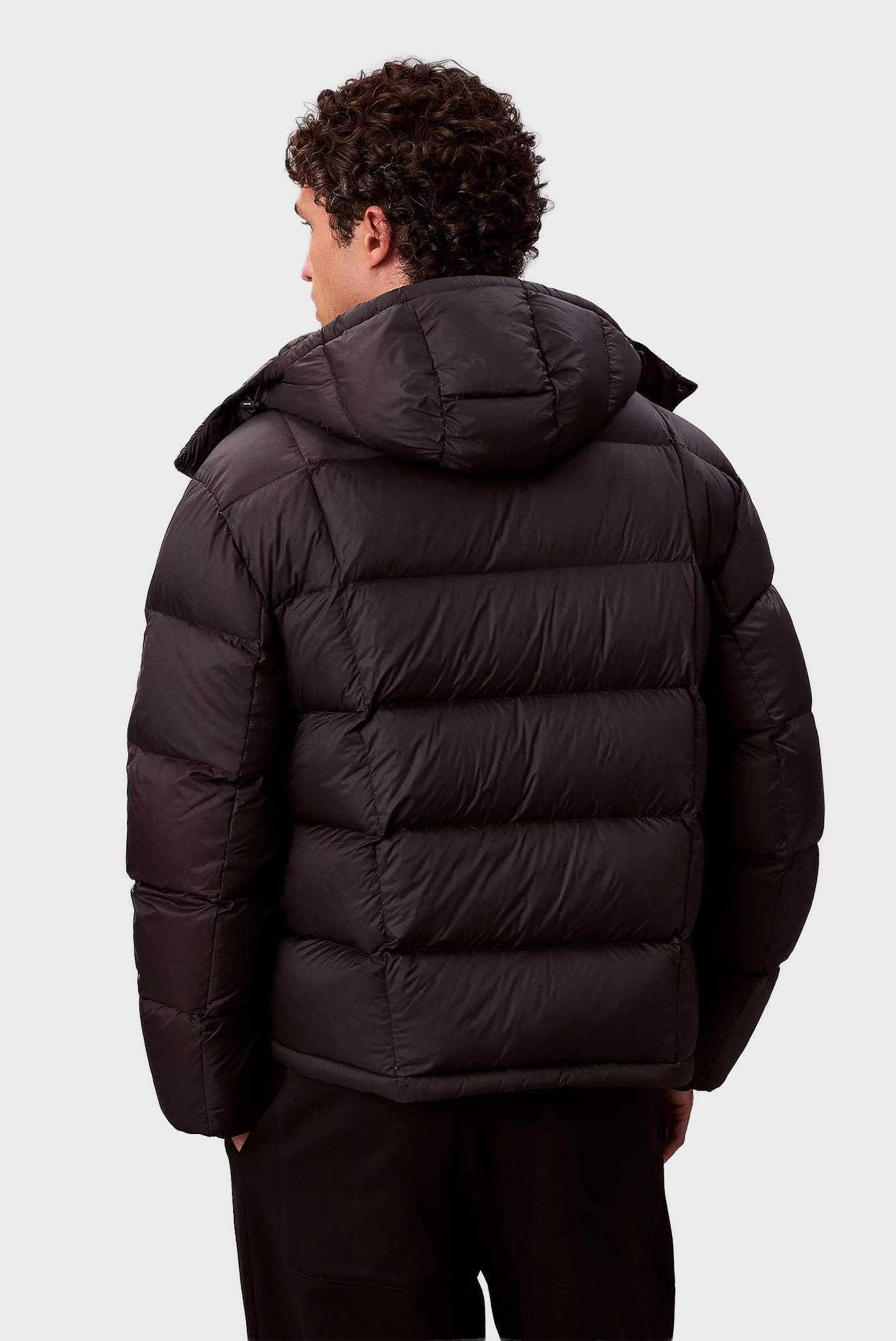 Куртка зимняя LS NYLON QUILTED DETACHABLE HOOD 3