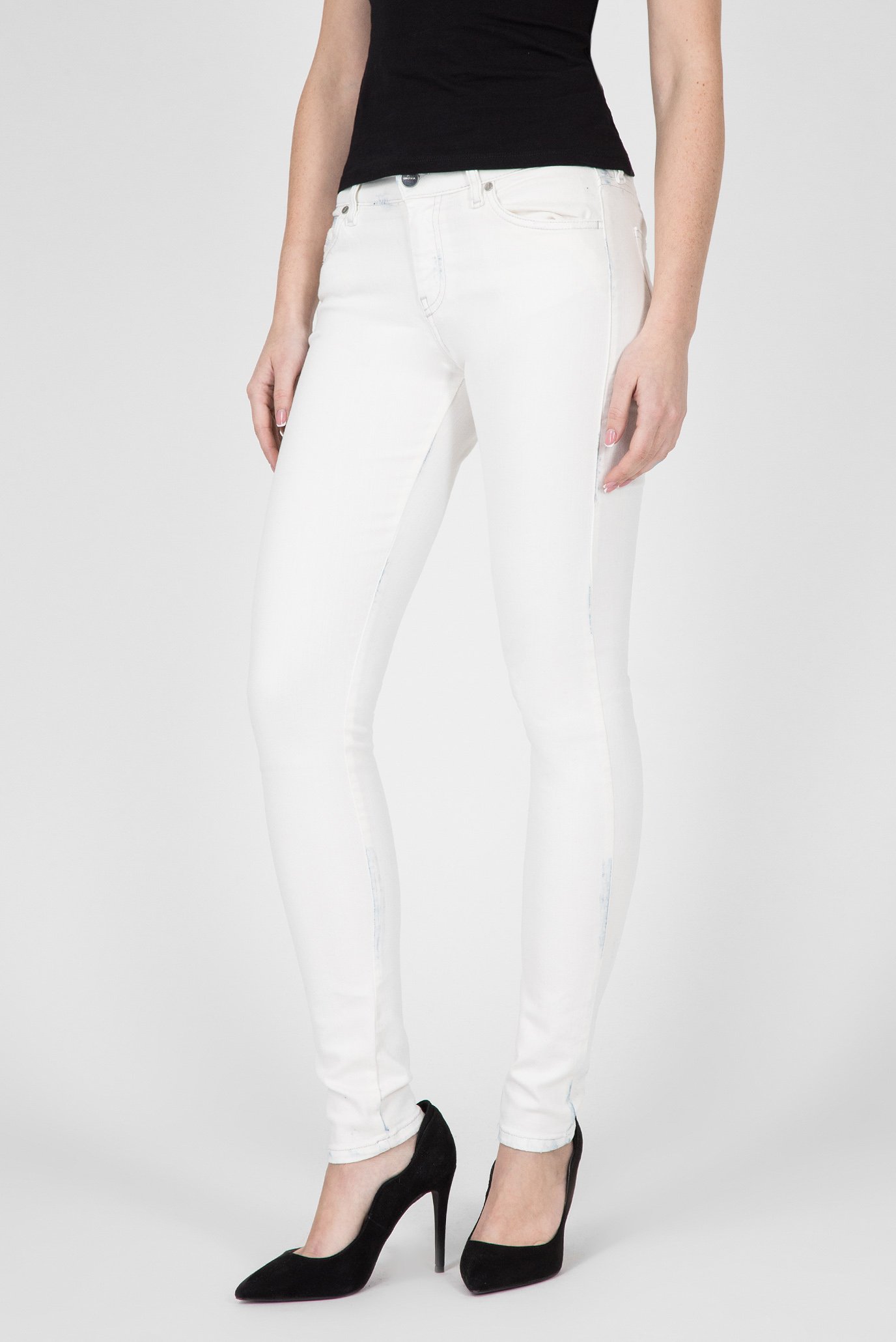 Женские белые джинсы SLANDYDiesel Женские белые джинсы SLANDY 7