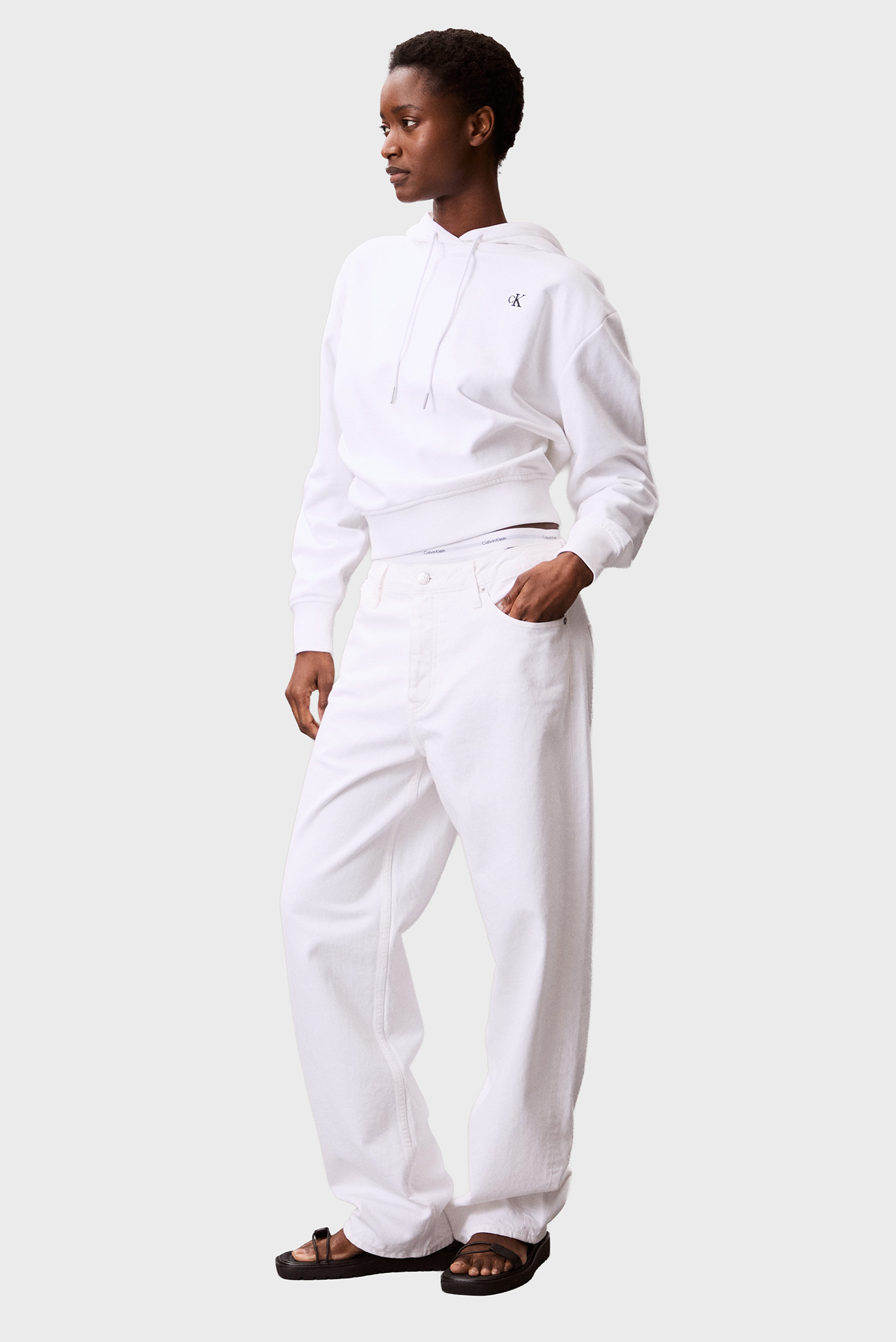 Худи/LS MONOGRAM TERRY PO HOOD 2