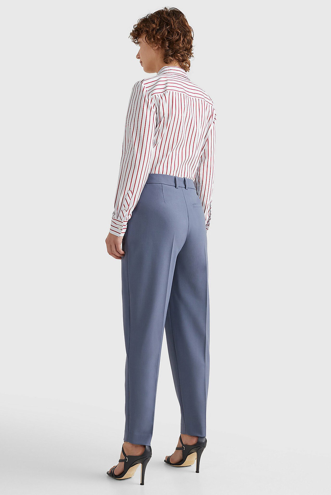 Женские синие брюки WOOL BLEND 9