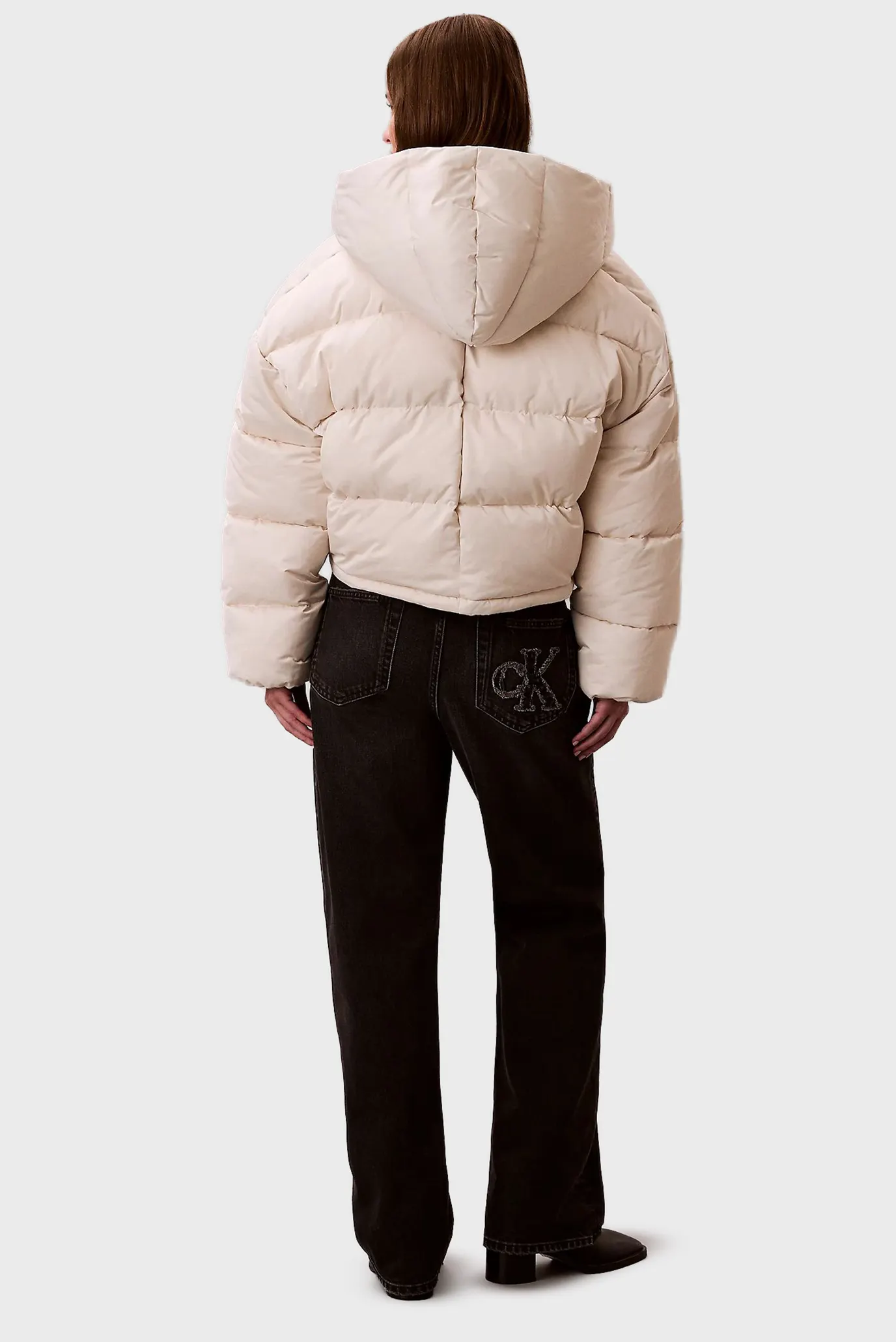 Куртка демисезонная MID WEIGHT SATIN SHORT WRAP PUFF 4