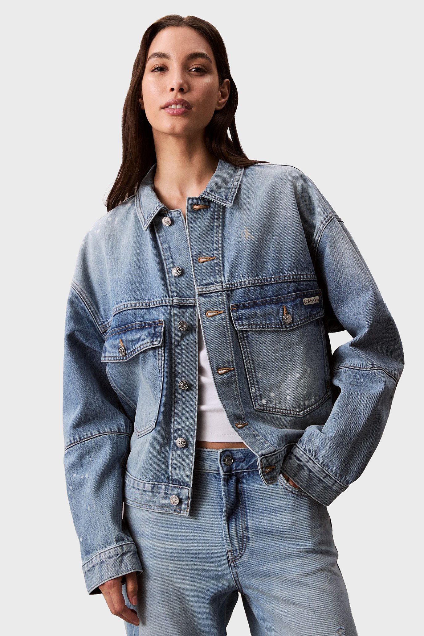 Куртка джинсовая DENIM JACKET RAINY BLUE 1
