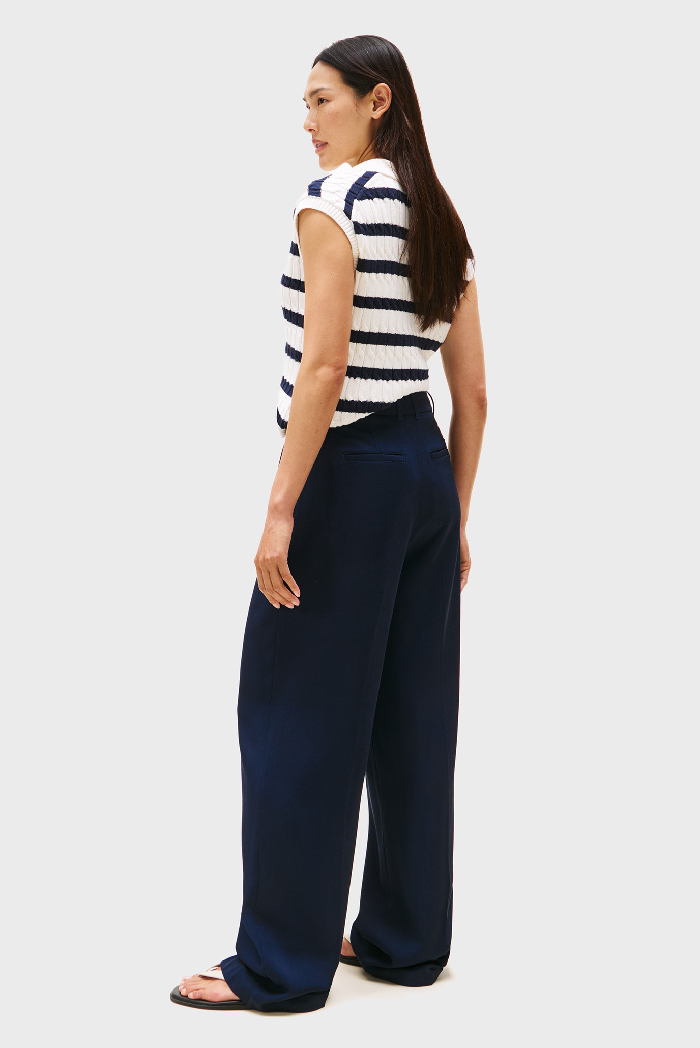 Штаны/VIS TWILL RLXD STRAIGHT PANTS 3