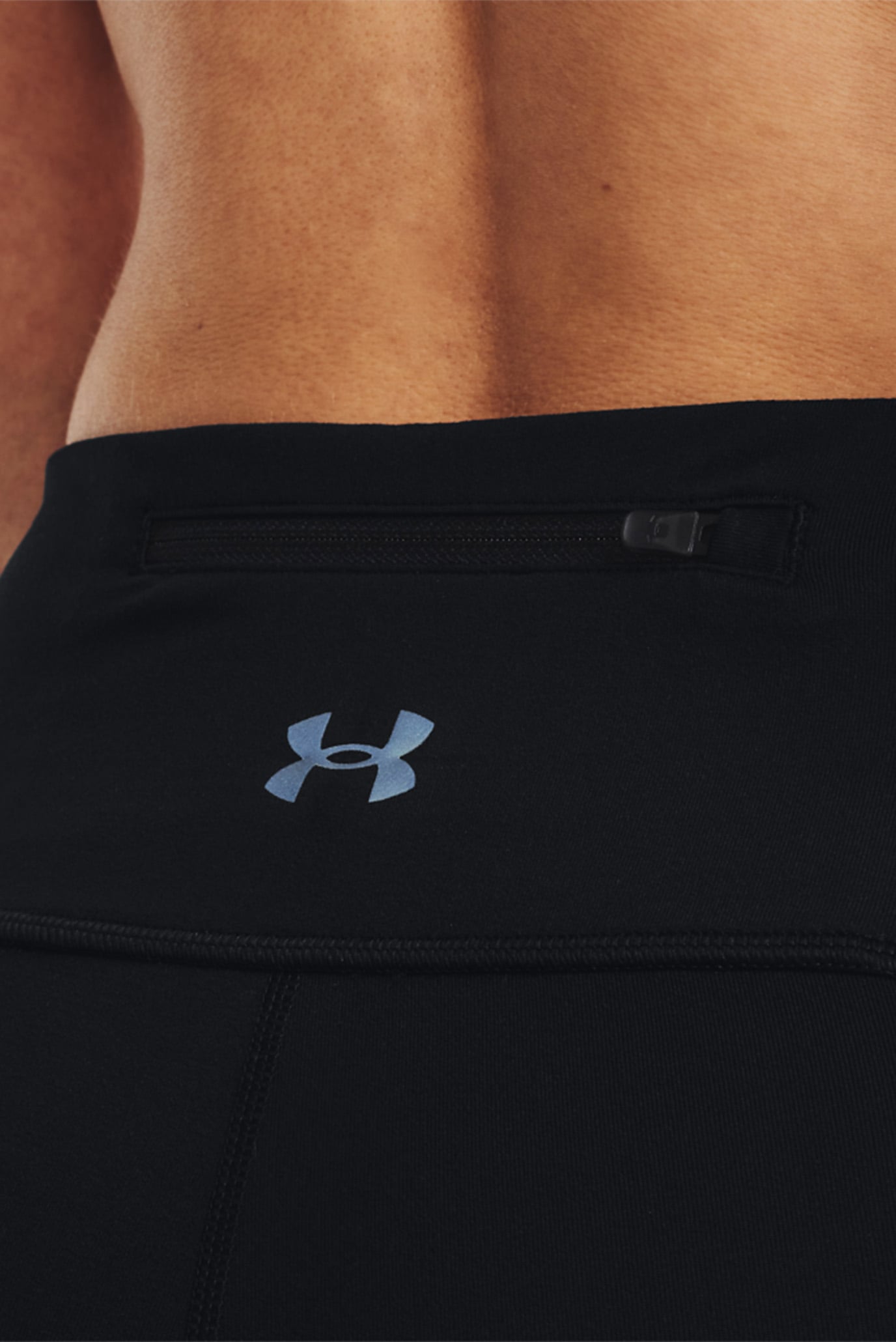 Женские черные тайтсы UA PaceHER Ankle Tight 10