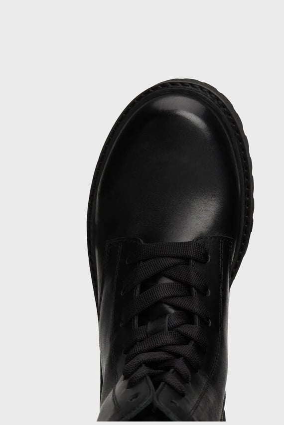 Ботинки CHIC MID HEEL LEATHER LACE-UP