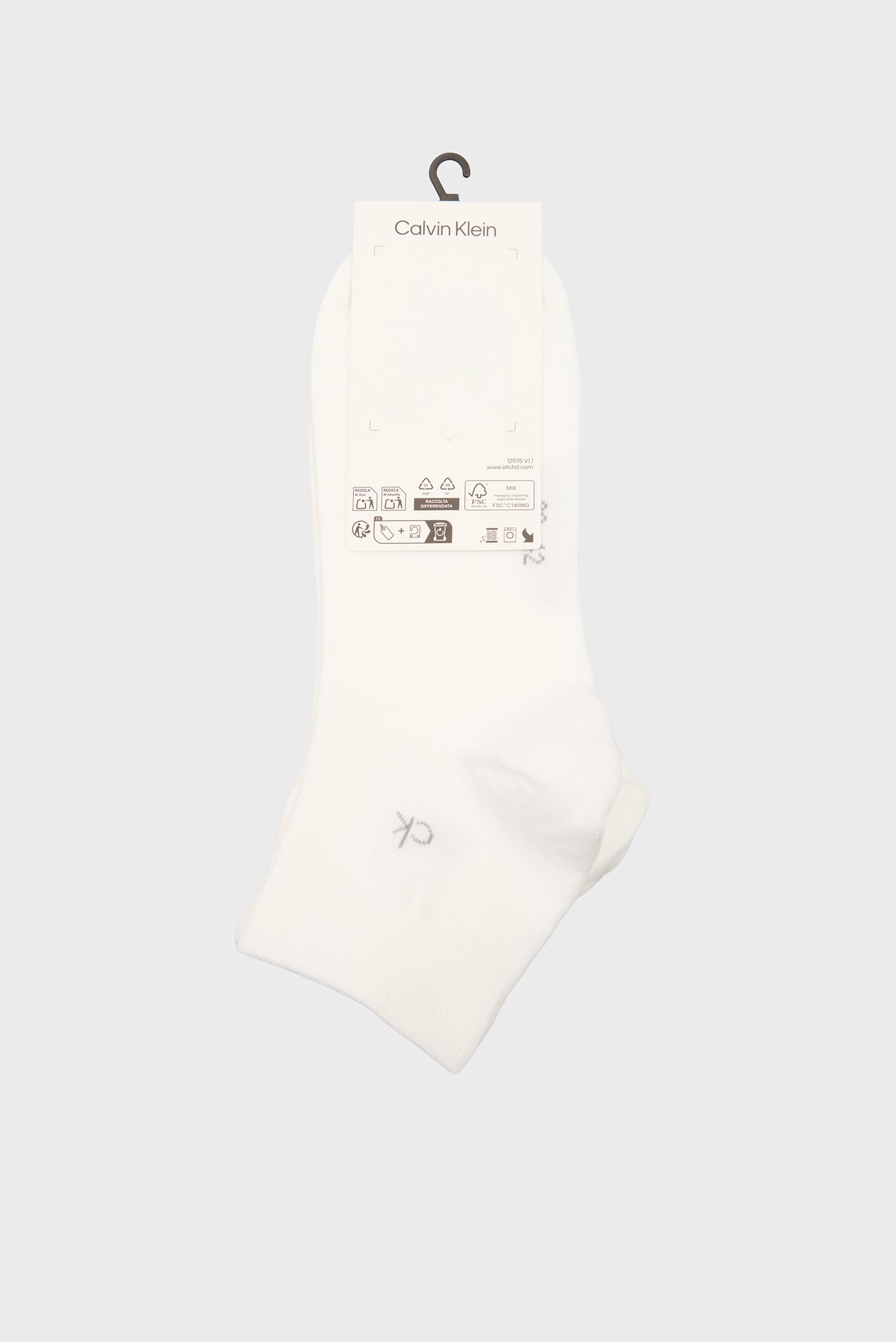 Носки CK MEN QUARTER 3PCalvin Klein Носки CK MEN QUARTER 3P 3