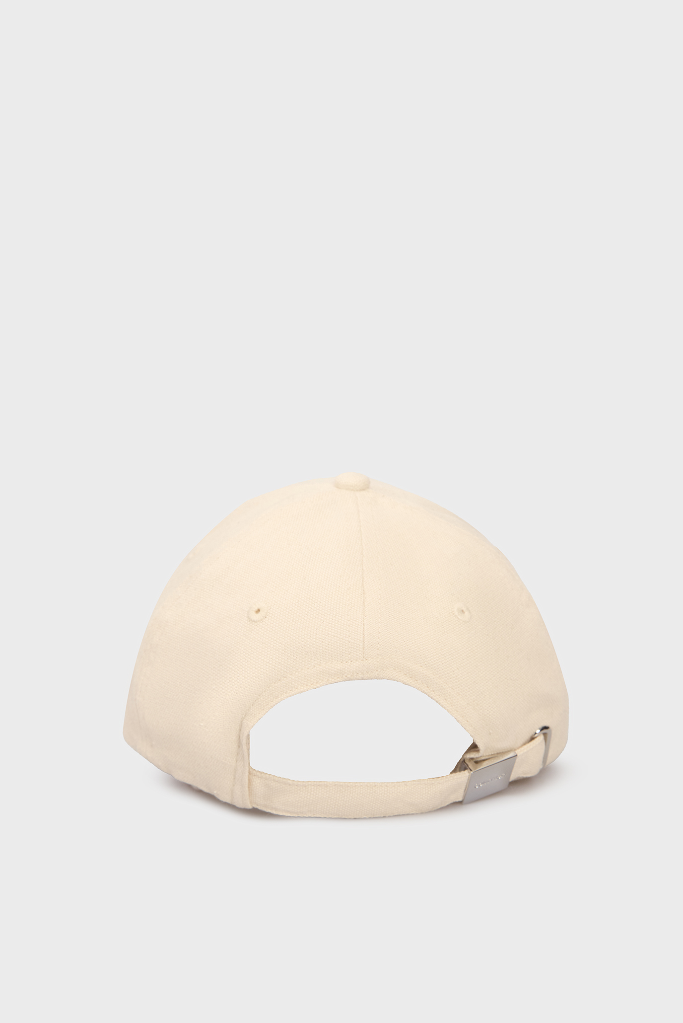 Женская бежевая льняная кепка 2