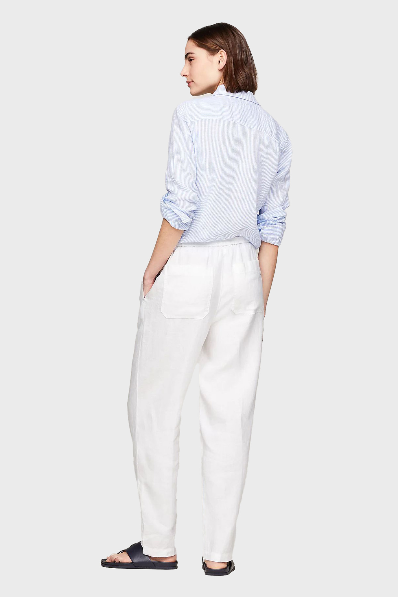 Штаны CASUAL LINEN TAPER PULL ON PANT 3