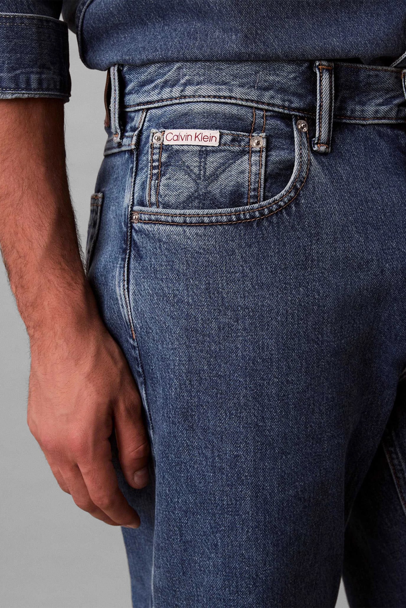 Джинсы 90S STRAIGHT CK MED BLUE STONE J 6