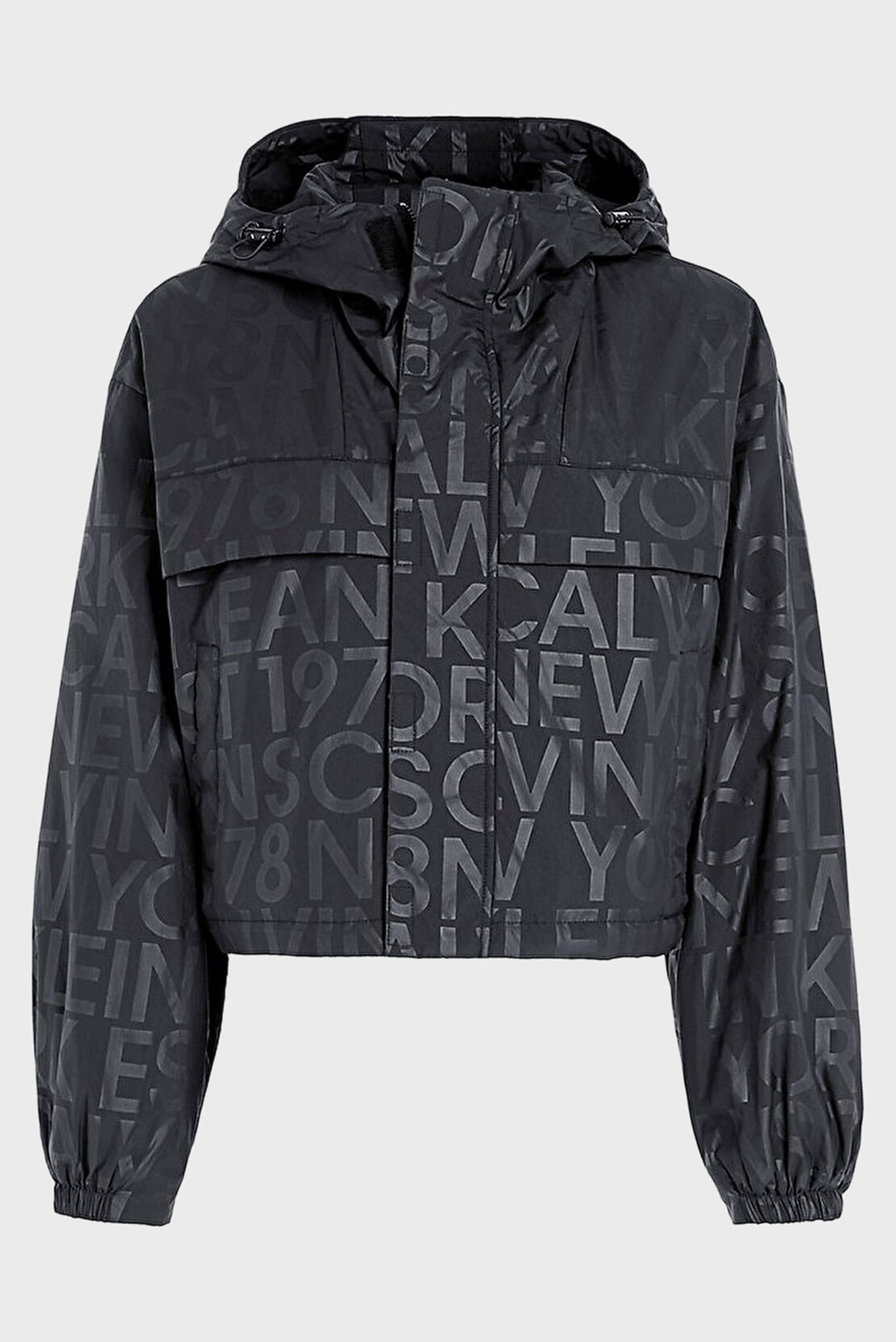 Куртка демисезонная SHORT HOODED LOGO AOP JACKET 5