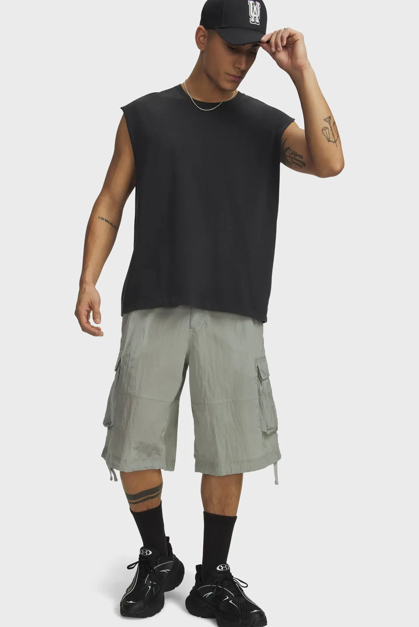 Шорты SU Woven Short-GRY 2