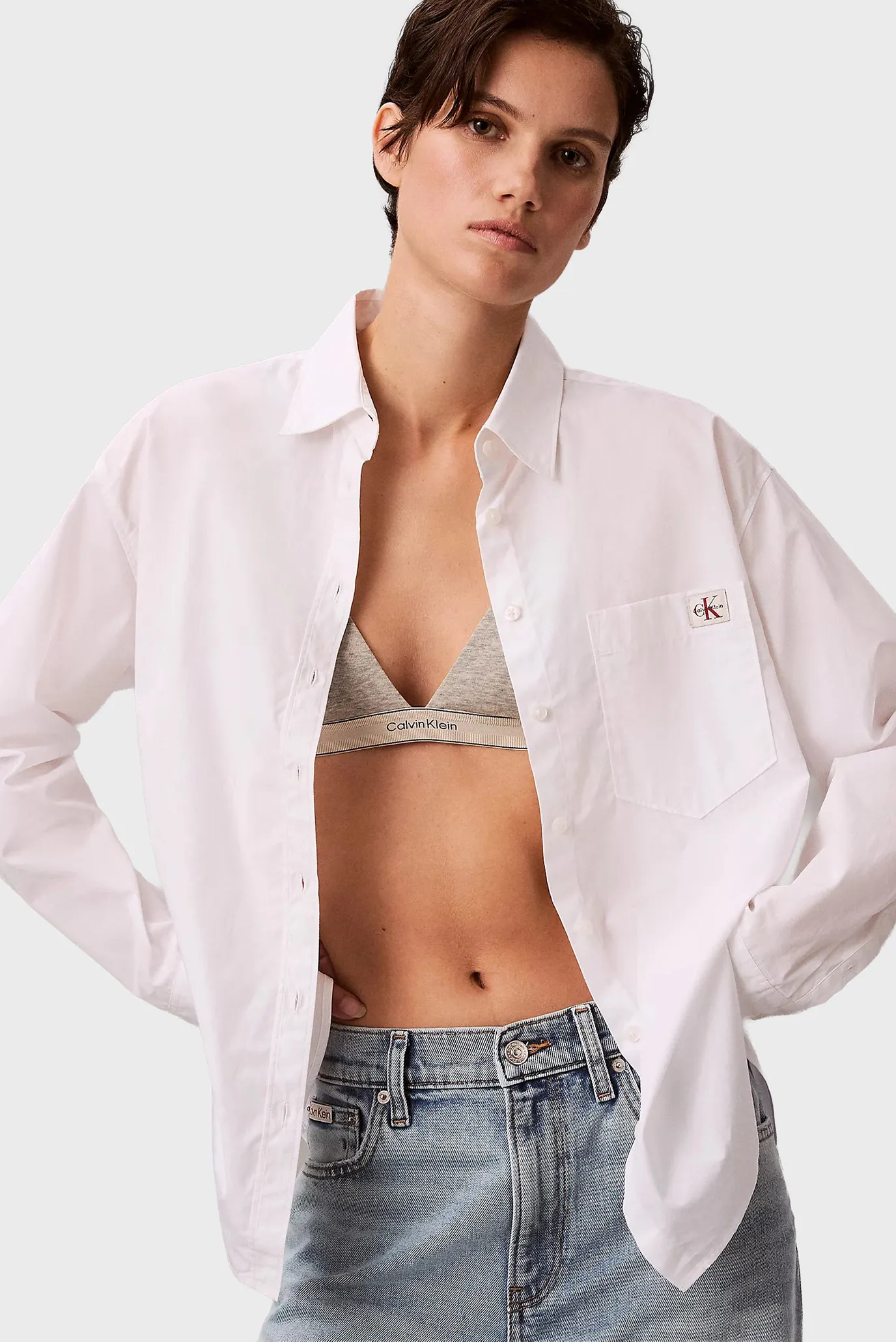 Рубашка COTTON POPLIN RELAXED SHIRT WOVE 6