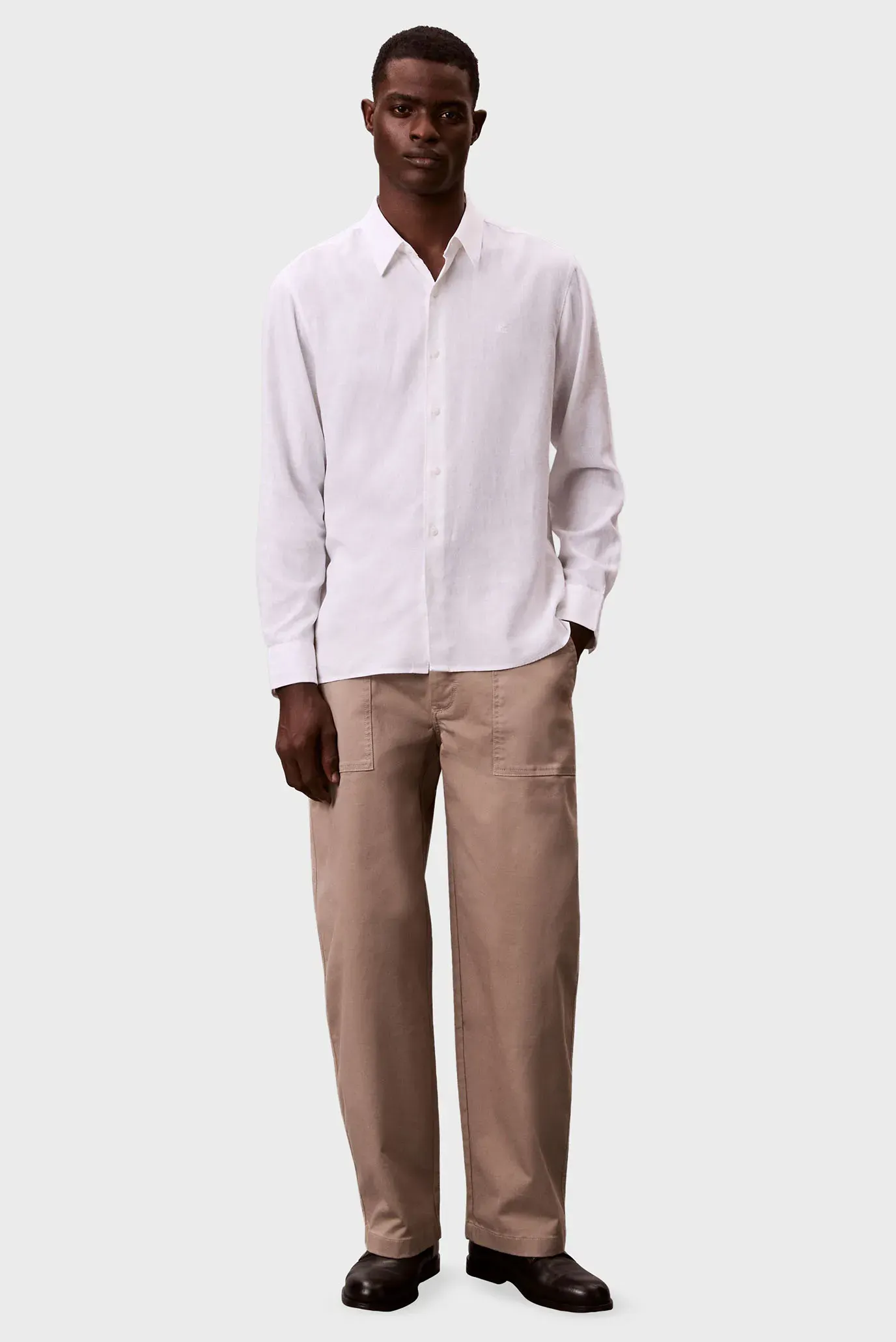 Рубашка LS SOLID LINEN CLASSIC SHIRT 2