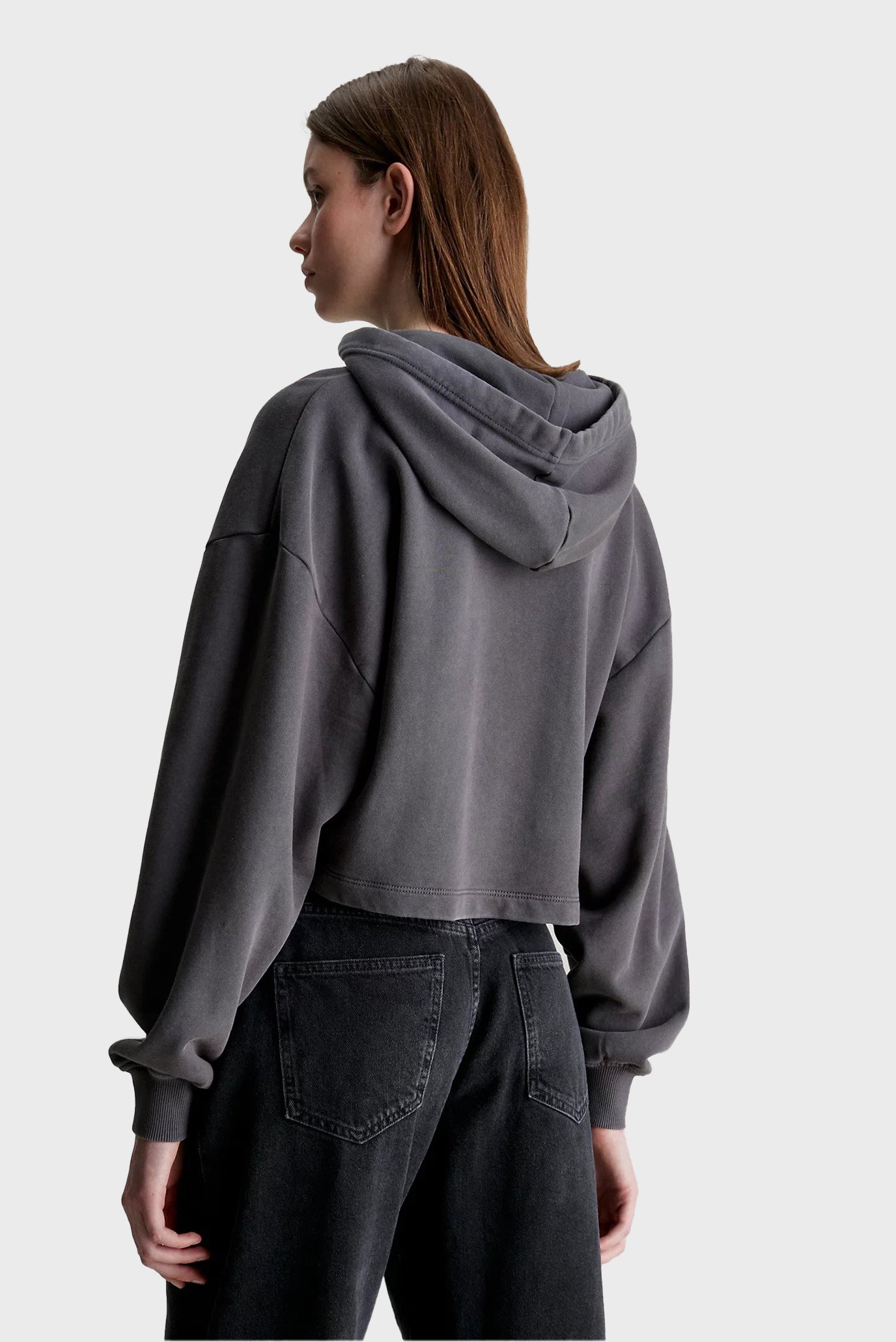 Худи WASHED WOVEN LABEL HOODIE 4