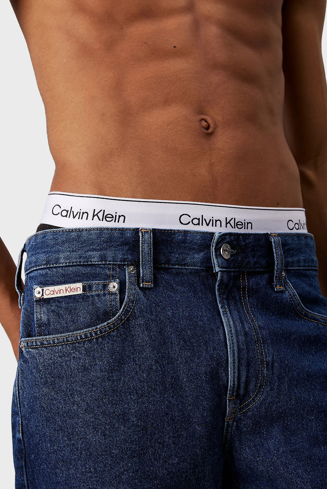 Мужские темно-синие джинсовые шорты REGULAR SHORT 5