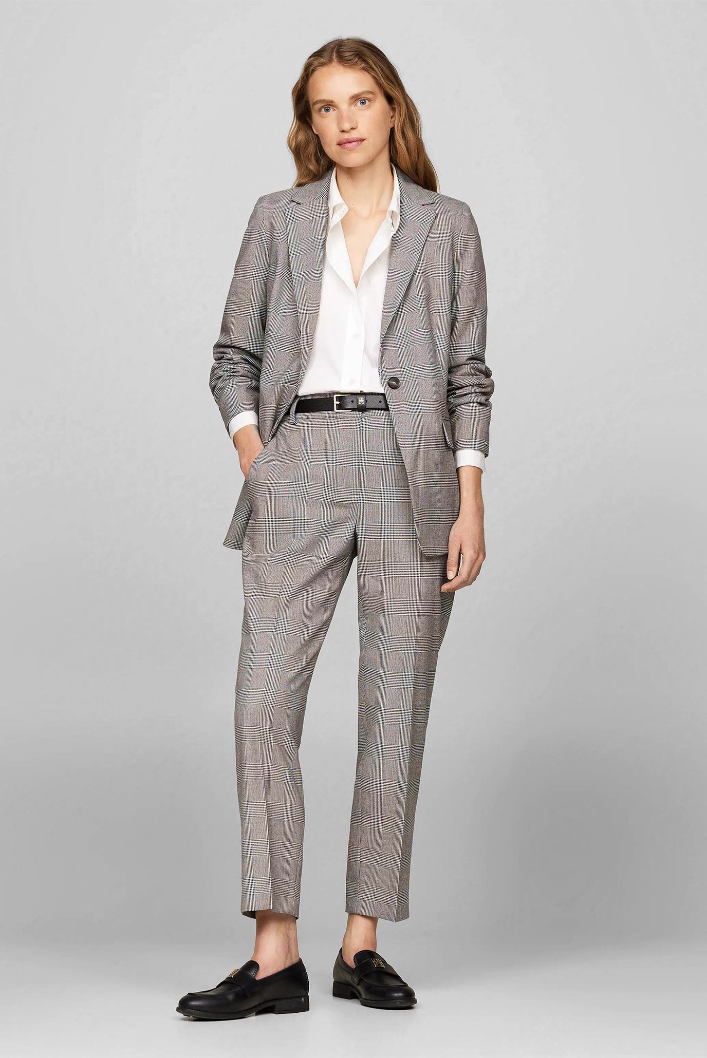 Брюки POW CHECK SLIM STRAIGHT PANT 2