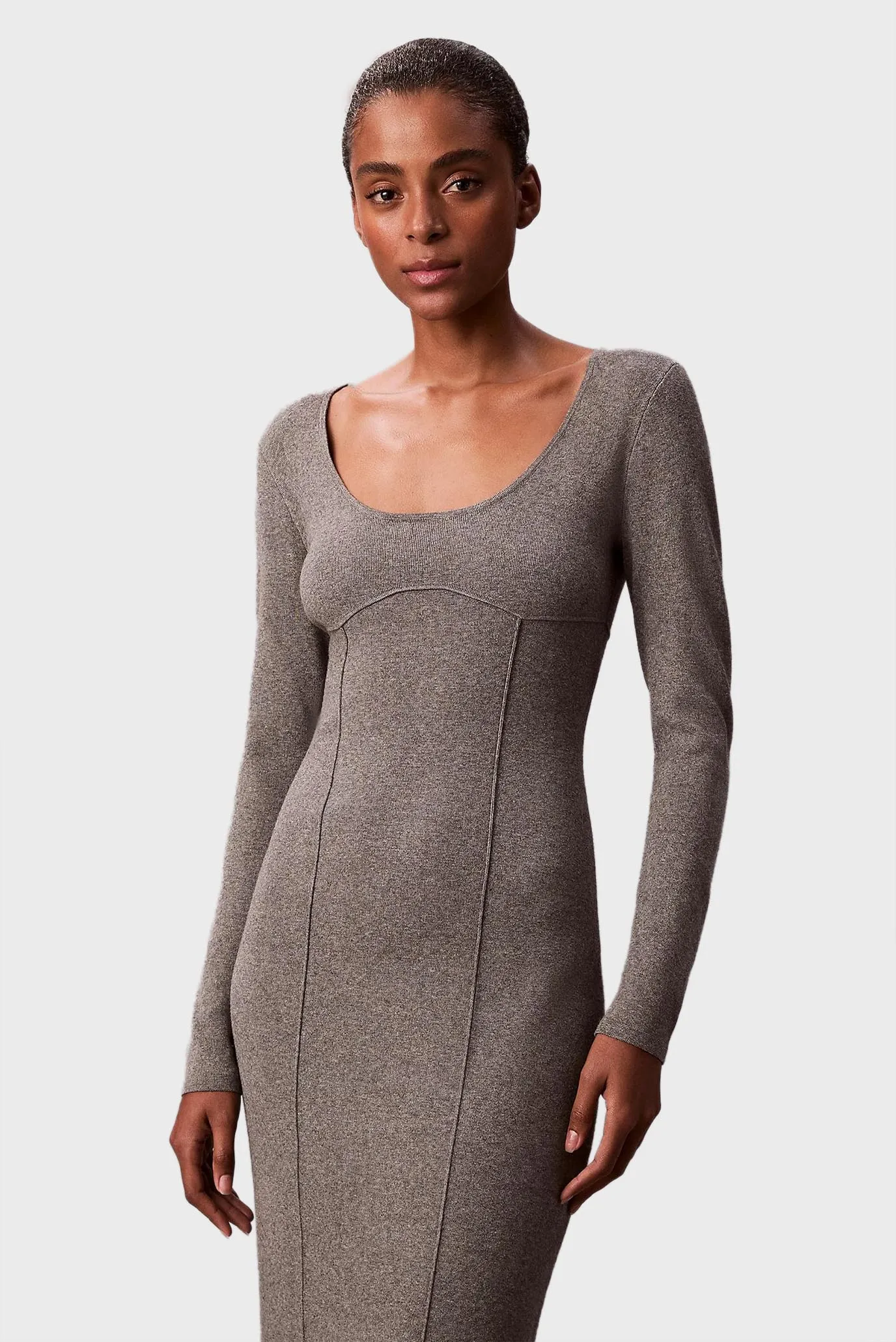 Платье HALF MILANO LS MIDI DRESS 4