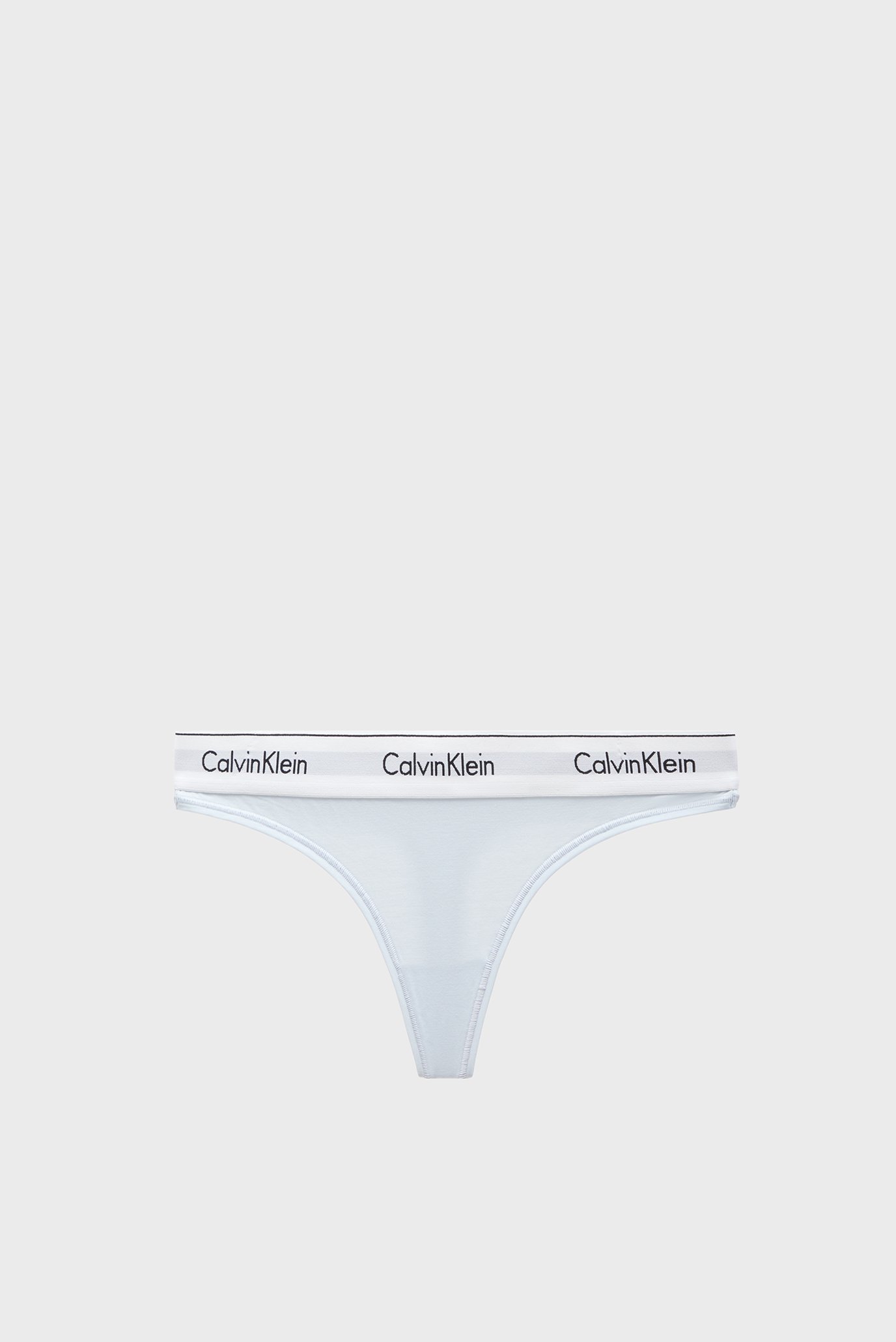 Женские голубые трусики THONG 5