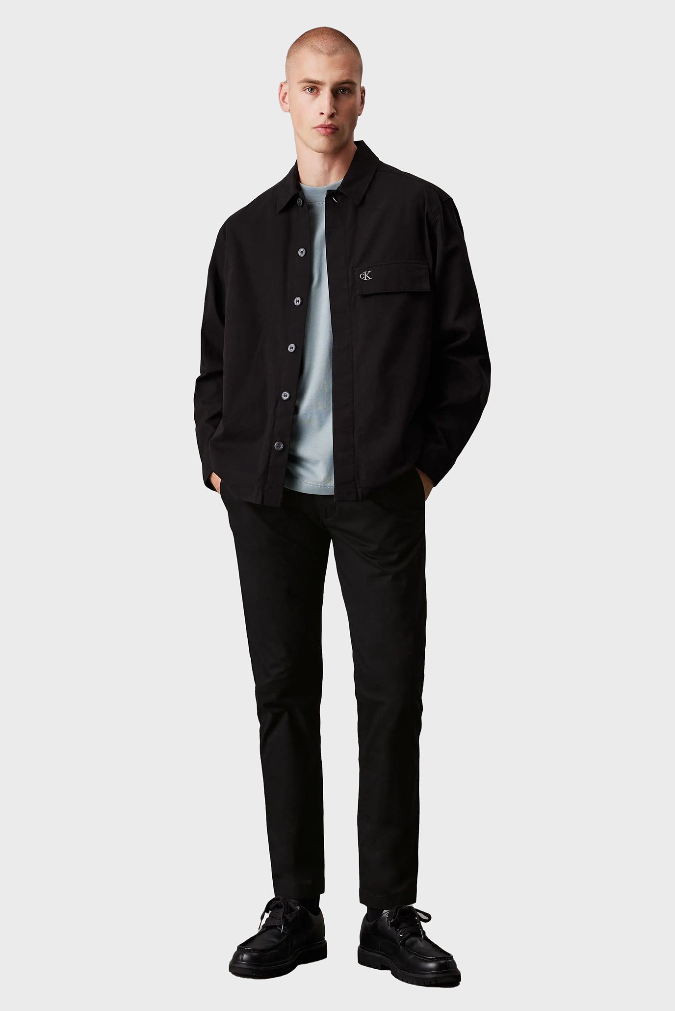 Мужские черные чиносы TAPERED CHINOCalvin Klein Jeans Мужские черные чиносы TAPERED CHINO 2