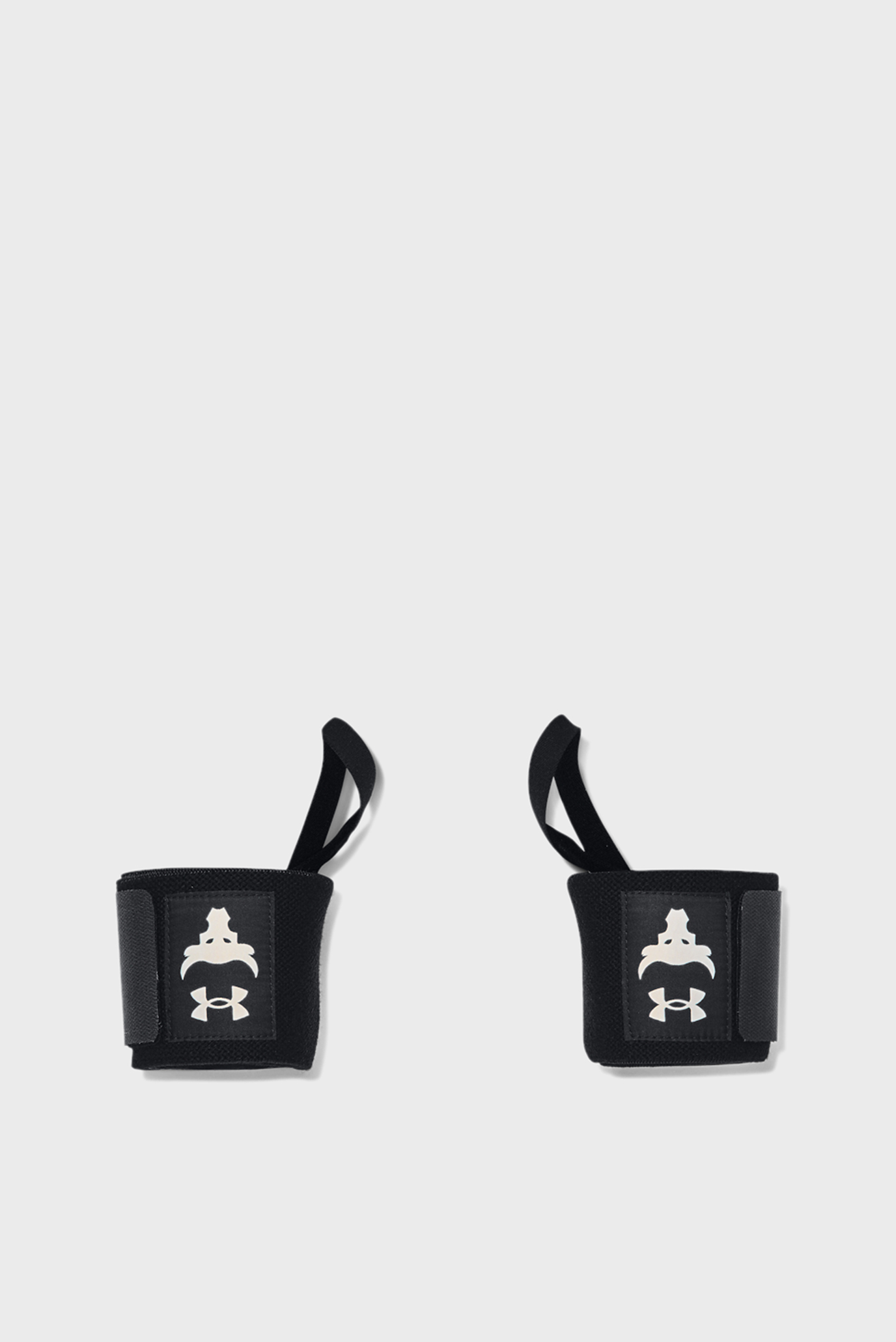 Черные перчатки UA Project Rock Wrist Wraps Under Armour Черные перчатки UA Project Rock Wrist Wraps 4