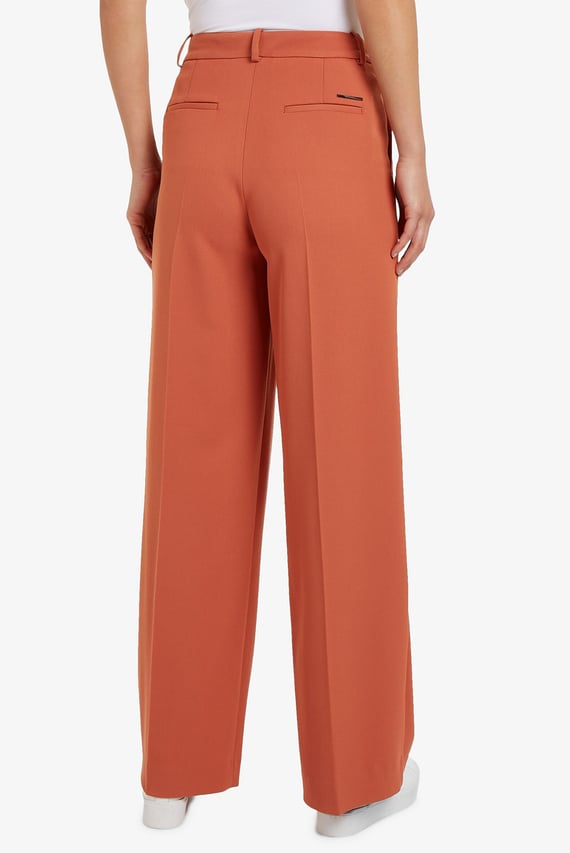Брюки WOOL BLEND STRAIGHT PANT