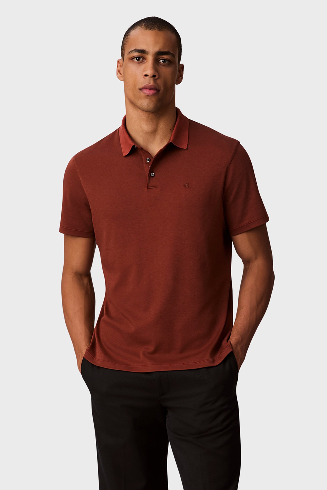 Поло/SS SUPIMA CHEST EMB POLO 1