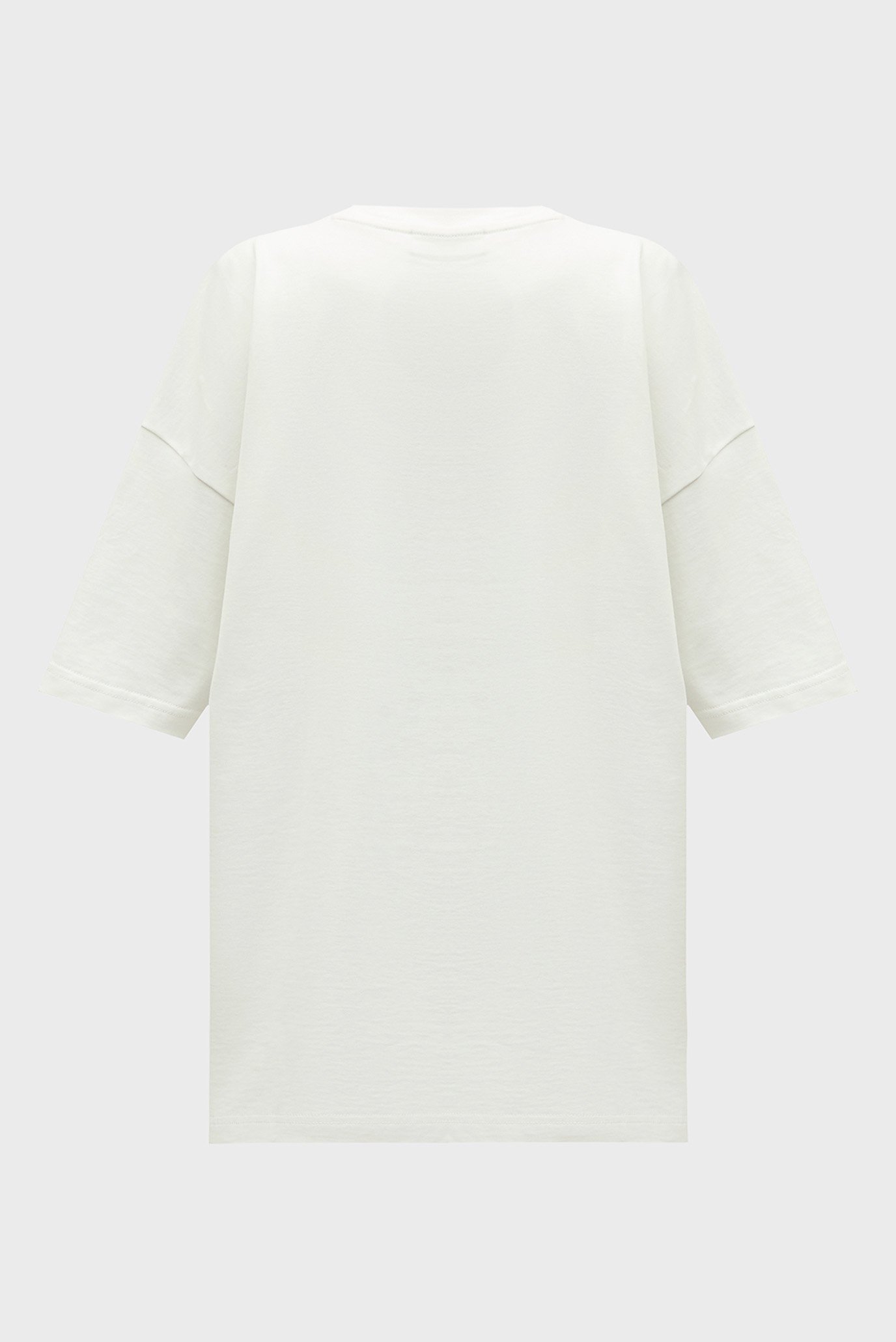 Женская белая футболка CONTEMPORARY SIDE SPLIT 2