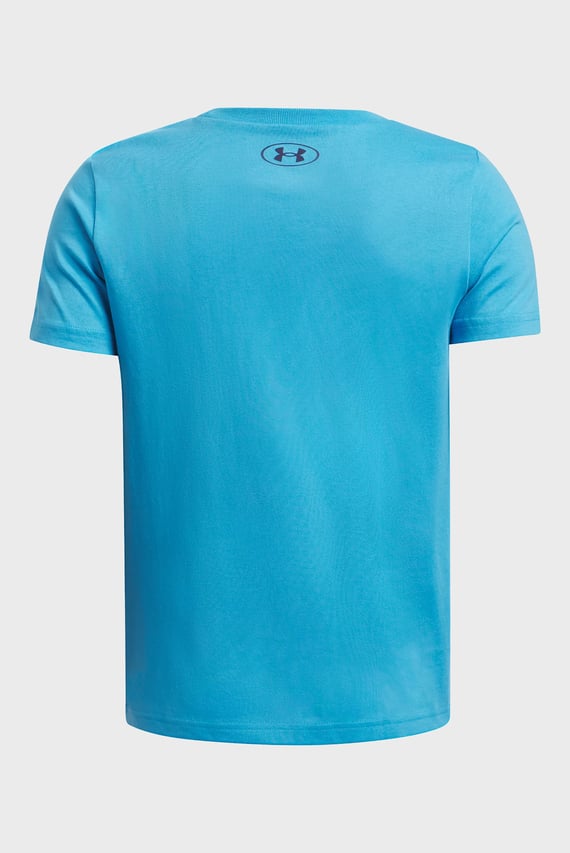 Футболка UA B SPLIT BIG LOGO SS-BLU