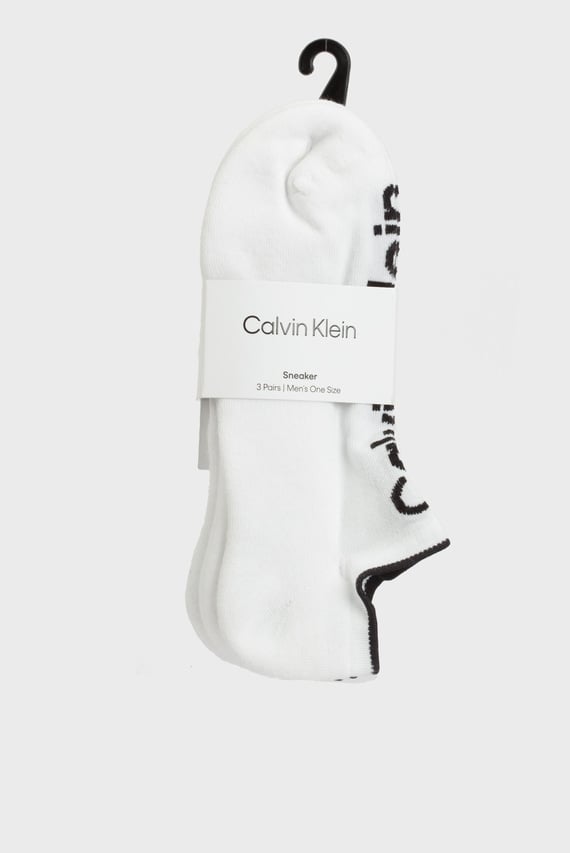 Носки CK MEN SNEAKER 3P ATHLEISURE