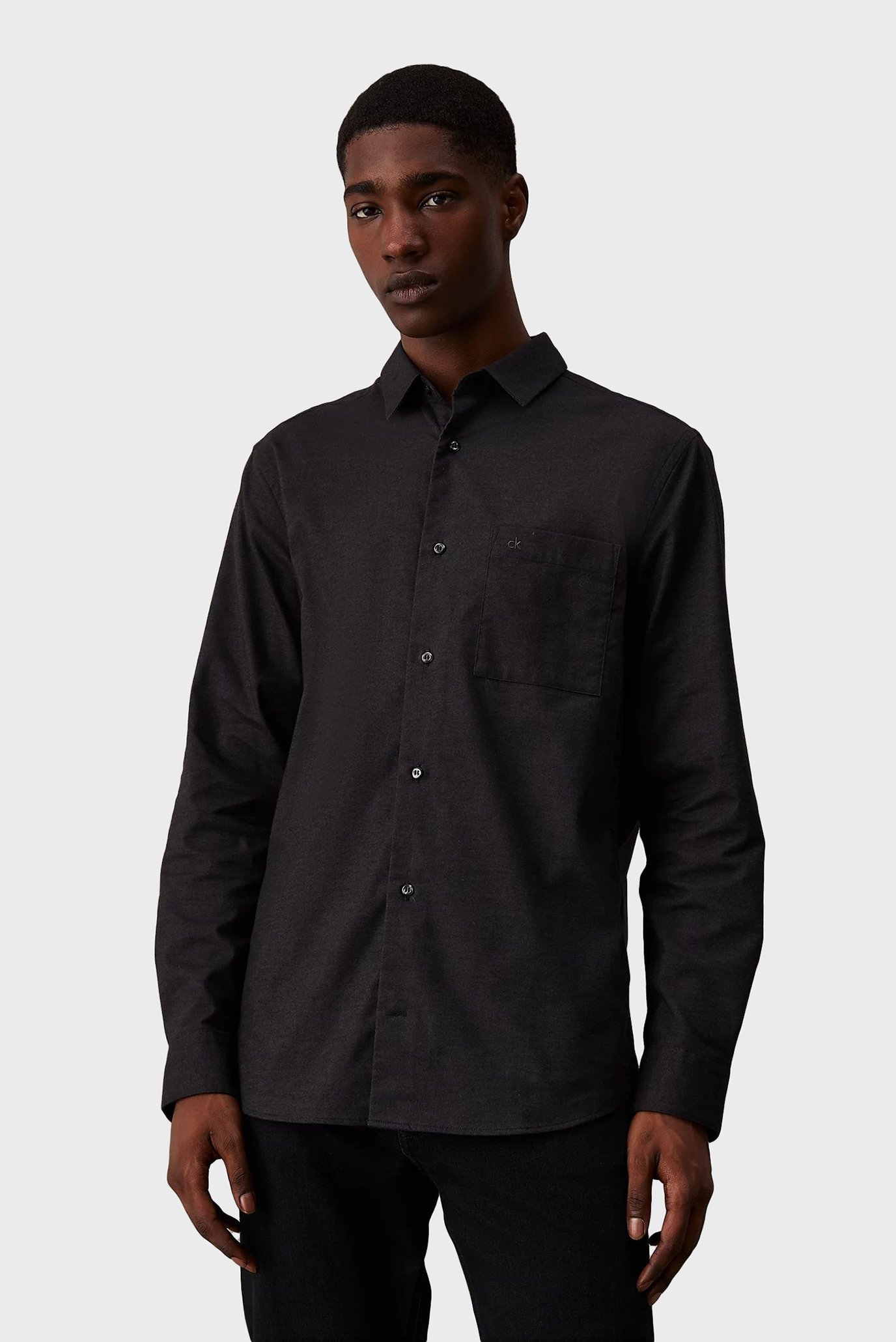 Рубашка/FLANNEL SOLID SHIRT 1