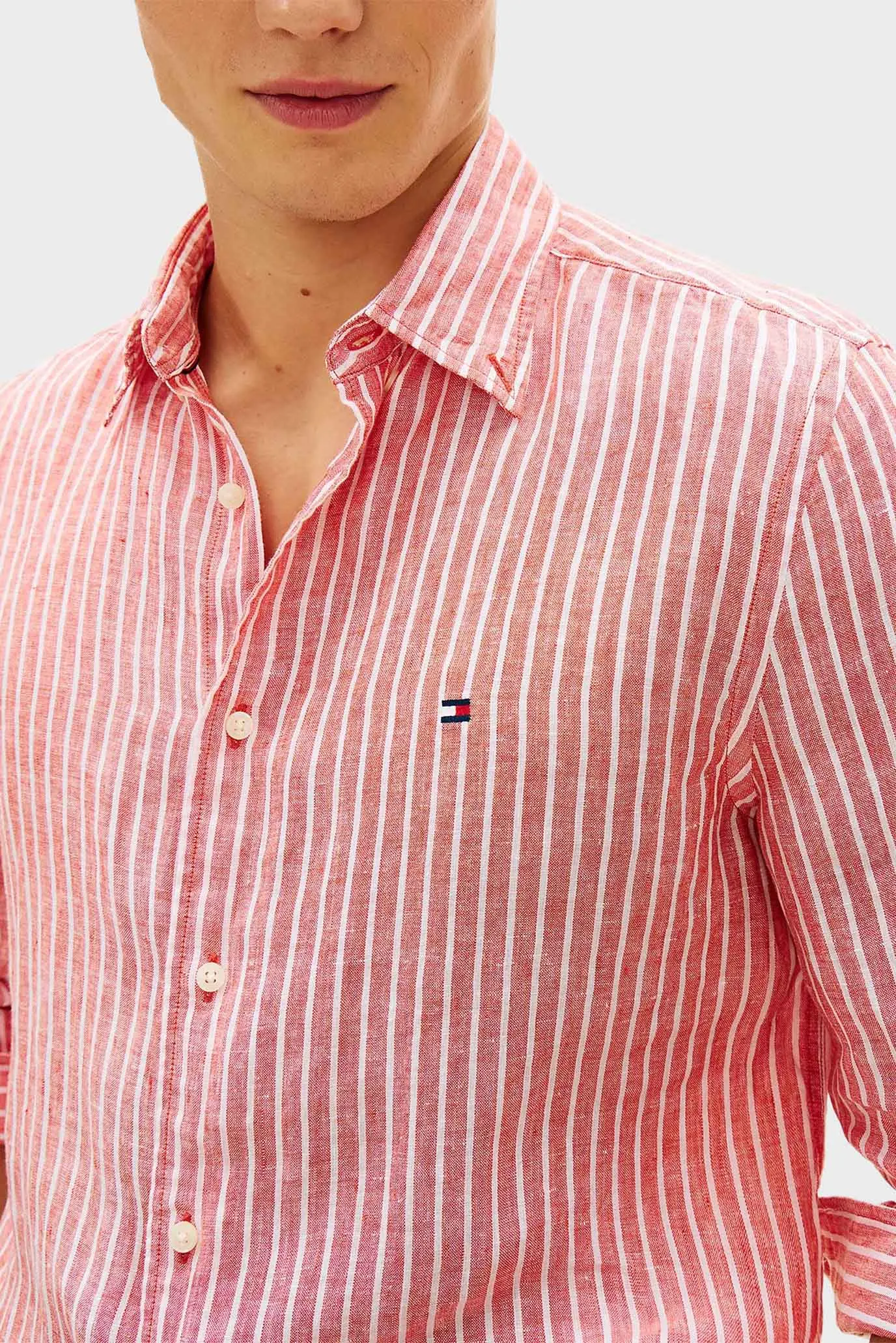 Рубашка LINEN BENGAL STRIPE RF SHIRT 4