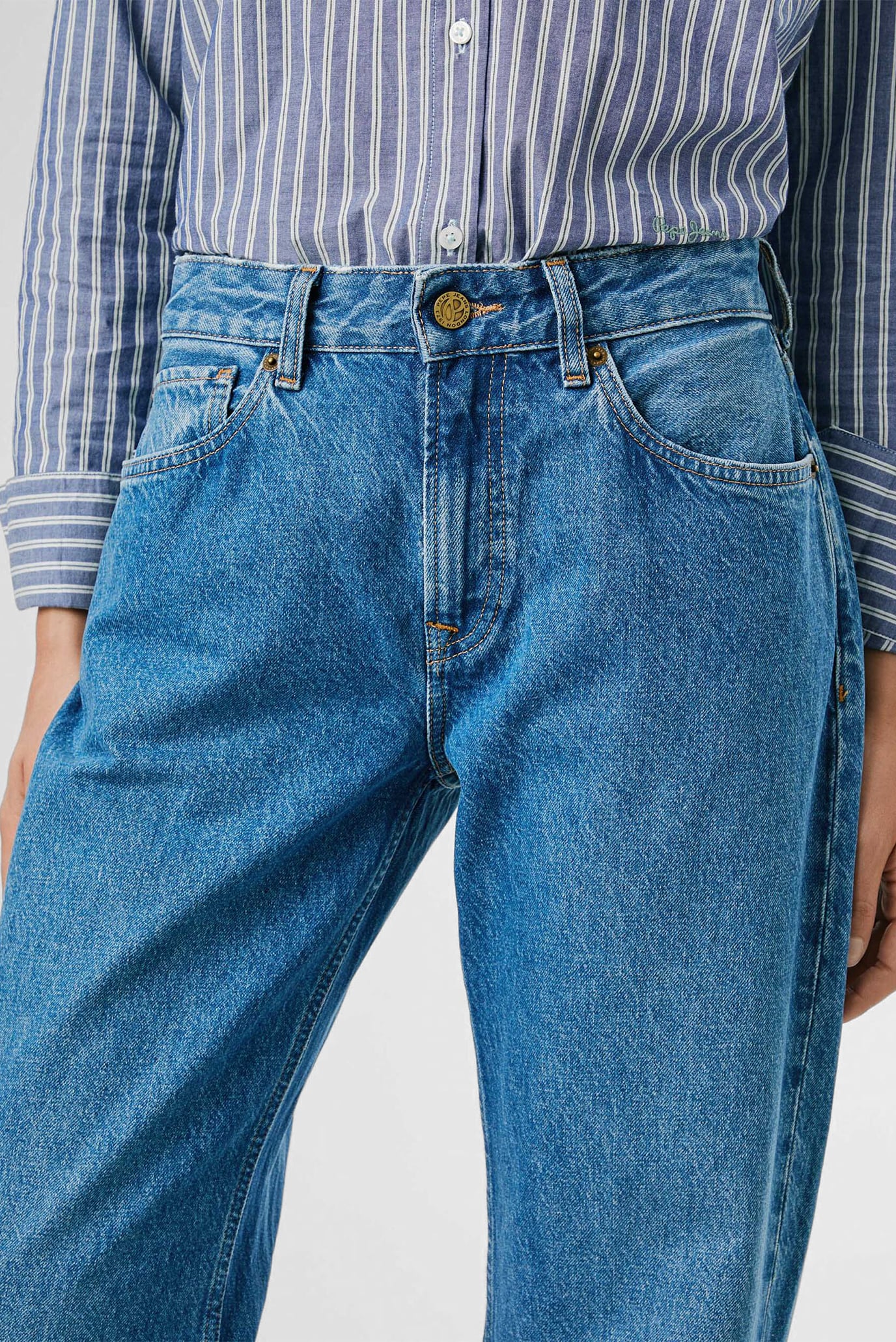 Джинсы LOOSE ST LW TURN-UP 5