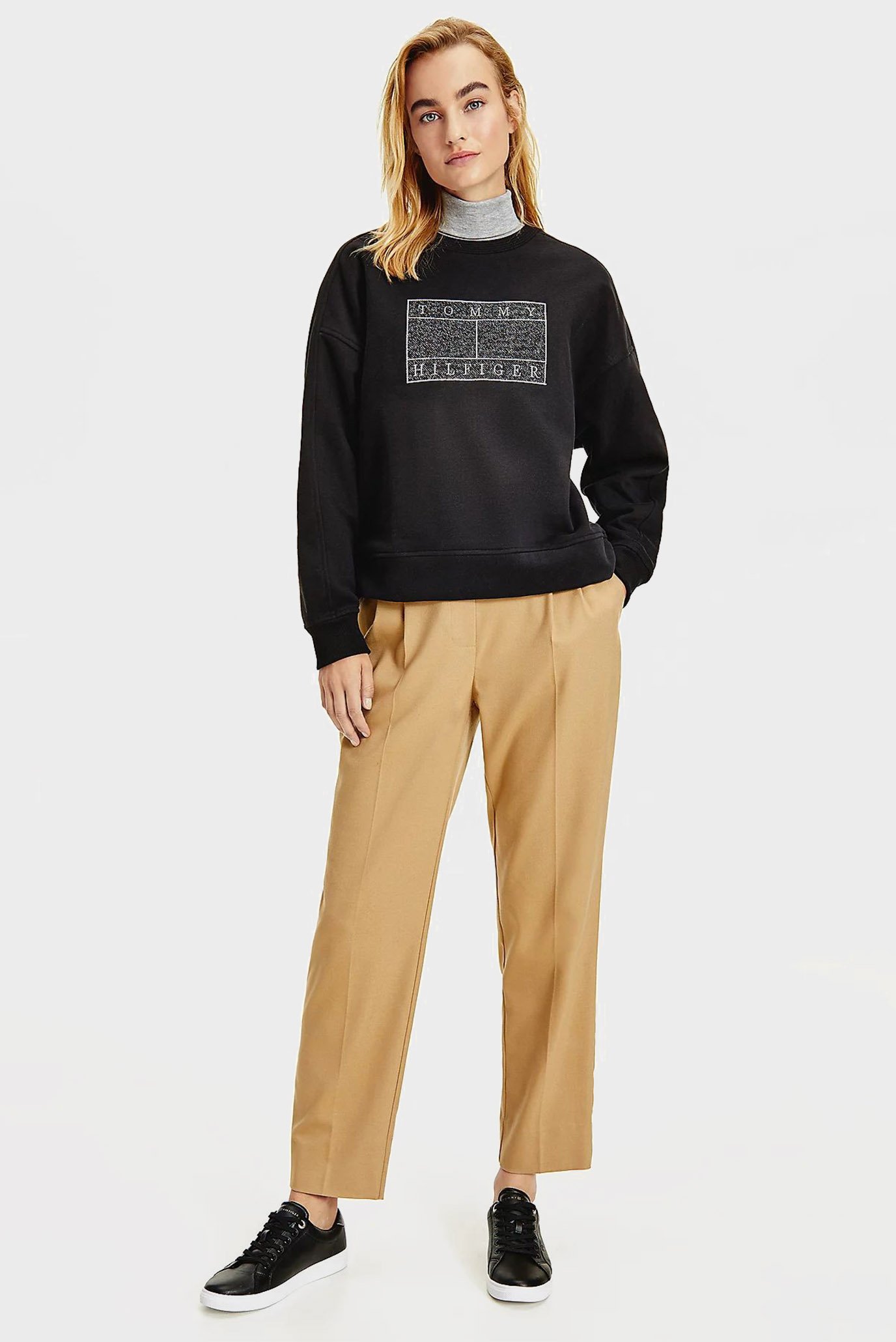 Свитшот RLXD FLEECE LUREX C-NK SWEATSHRT 2