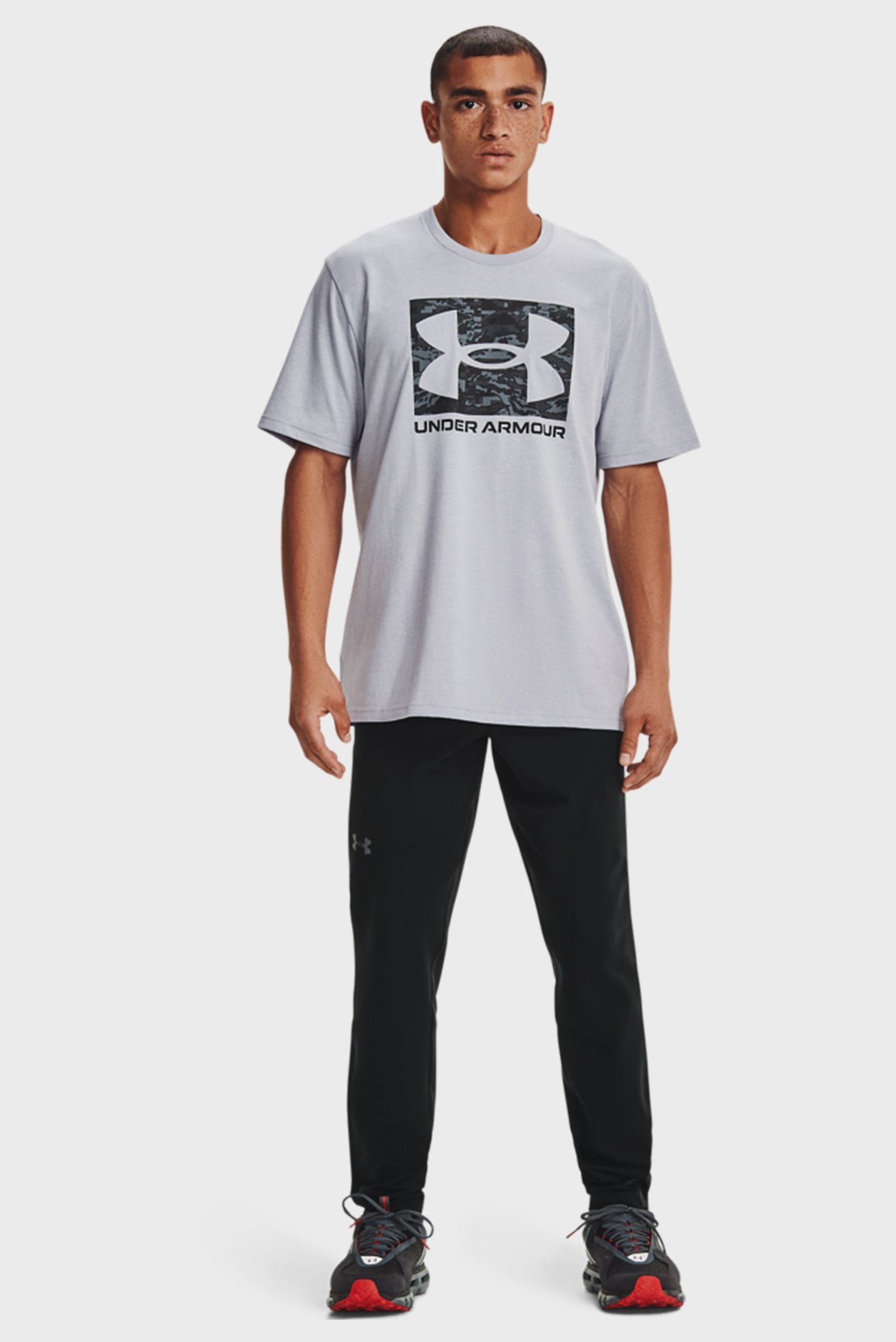 Футболка UA ABC CAMO BOXED LOGO SS-MIS 2