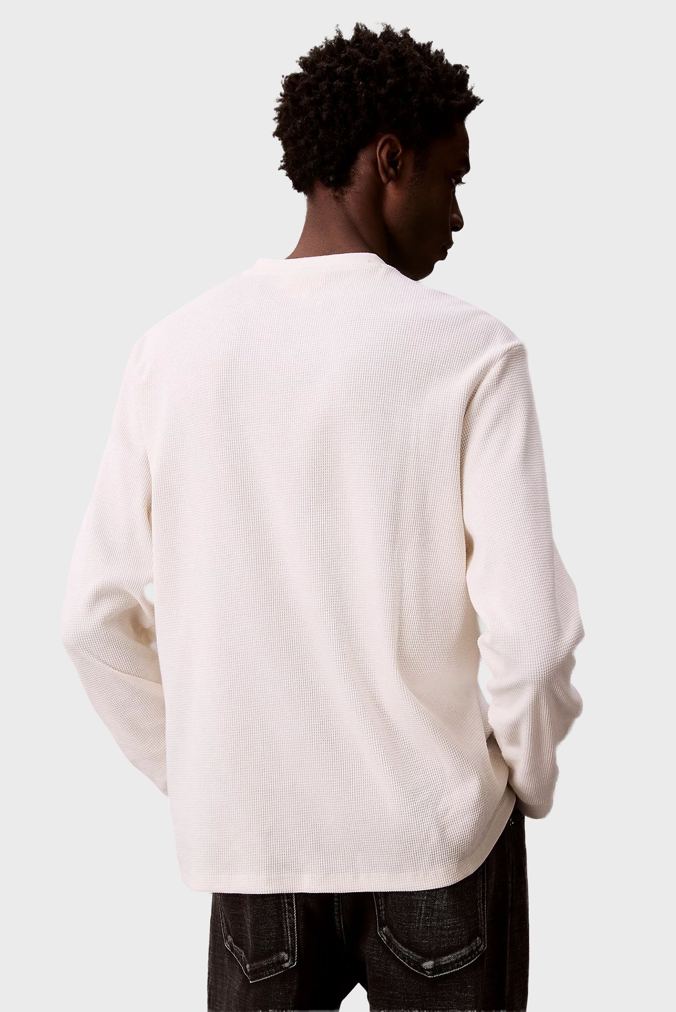 Лонгслив LS WAFFLE BADGE CREWNK TEE 4