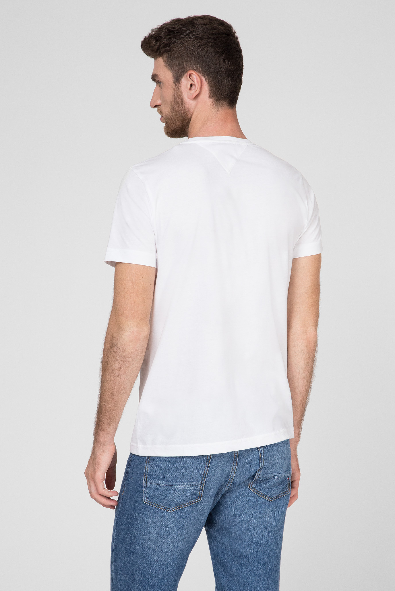 Мужская белая футболка SKYLINE PHOTO PRINT 8