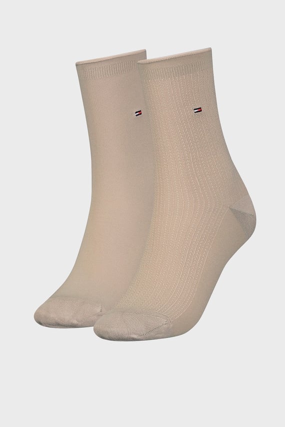 Носки/TH WOMEN SOCK 2P IRREGULAR SHINY STRIPE