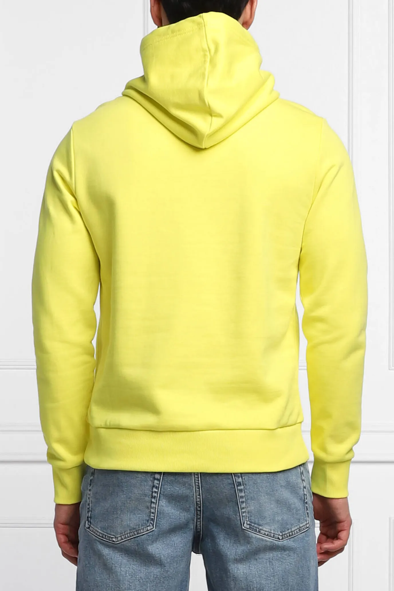 Мужское желтое худи MULTI COLOR LOGO 9