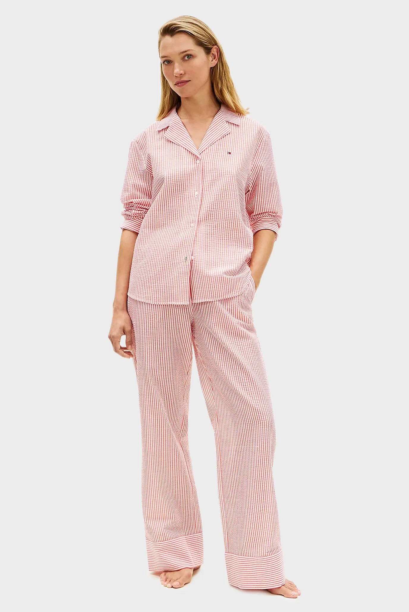 Ночная рубашка LS SEERSUCKER SHIRT 2