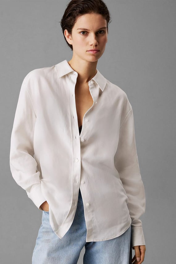 Рубашка LINEN BLEND LS REGULAR SHIRT