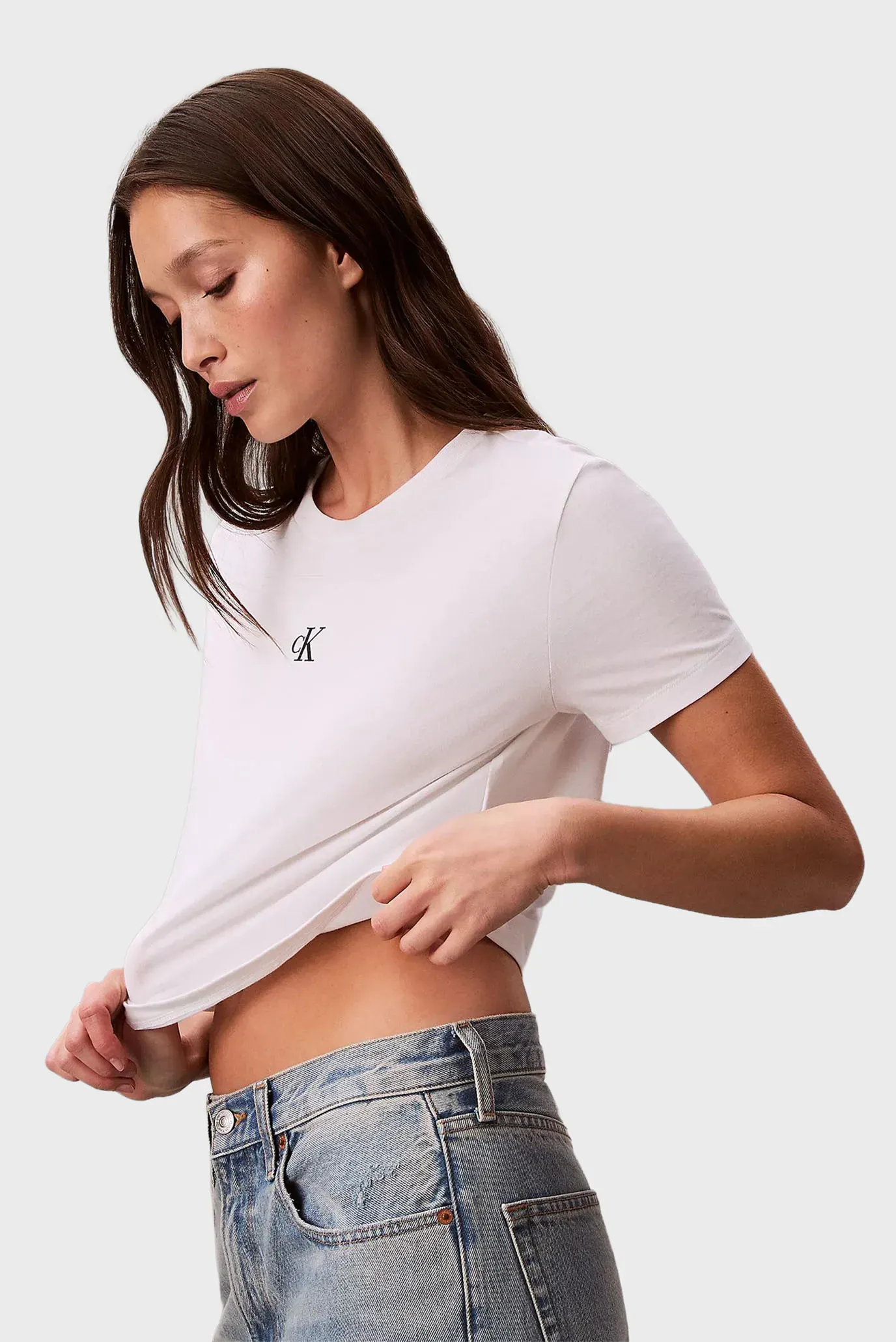 Футболка A - SS LOGO CROPPED TEE 4