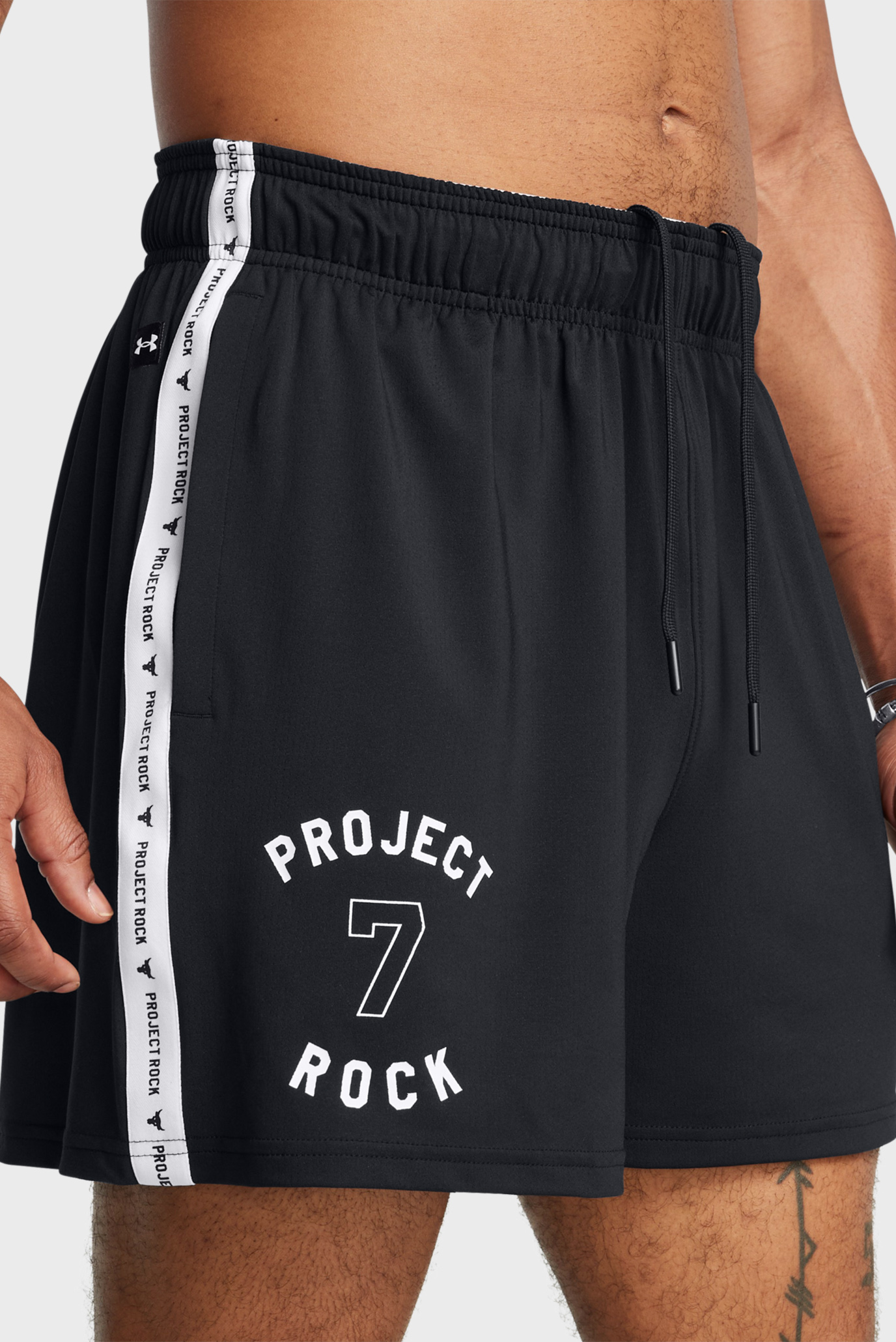 Мужские черные шорты Pjt Rck Mesh Short BOH 4